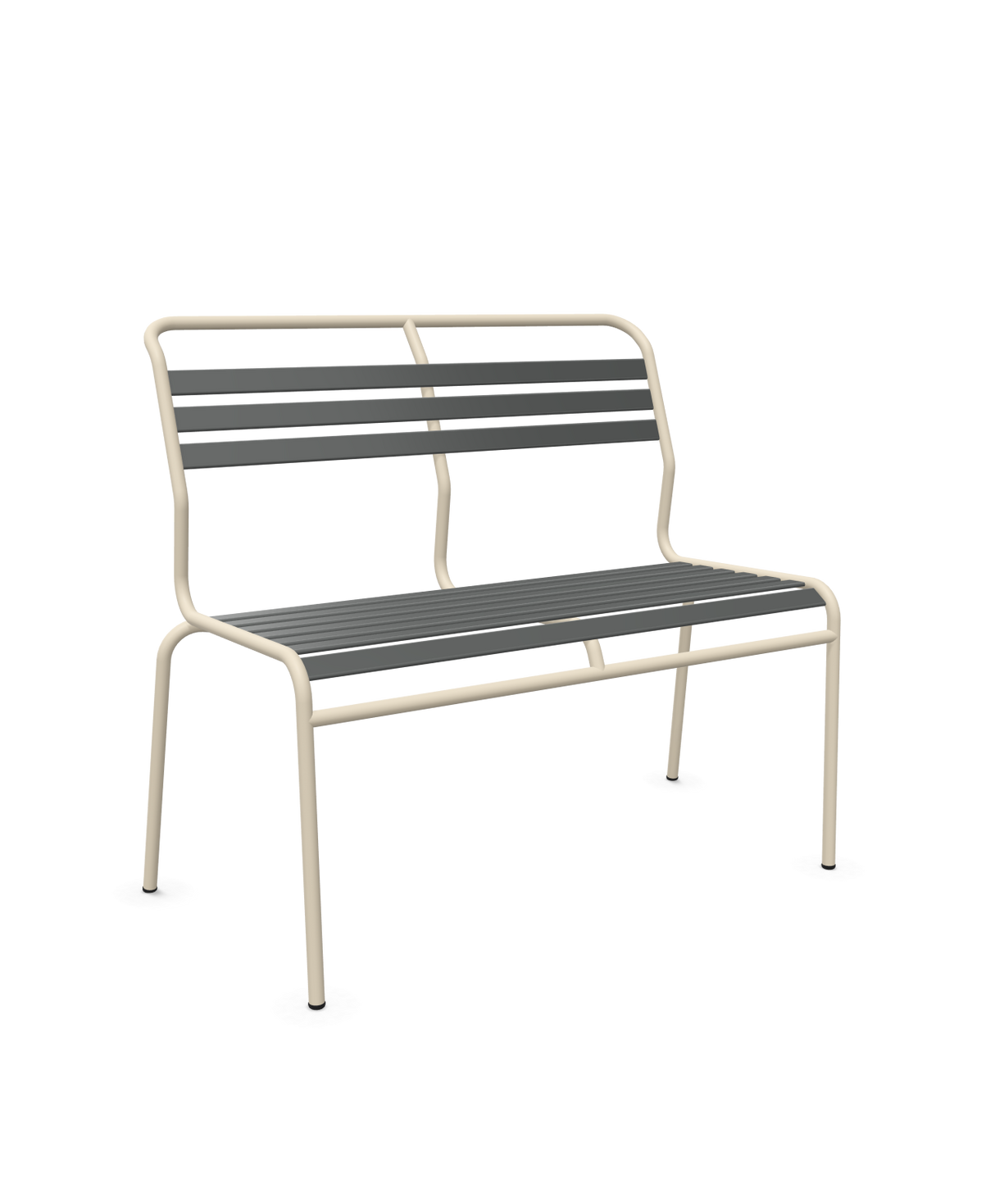 Schaffner Säntis Banc à lattes 2 places sans accoudoirs