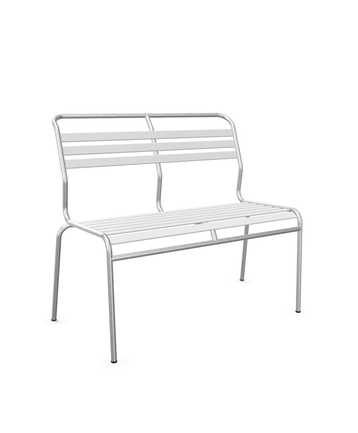 Schaffner Säntis Banc à lattes 2 places sans accoudoirs