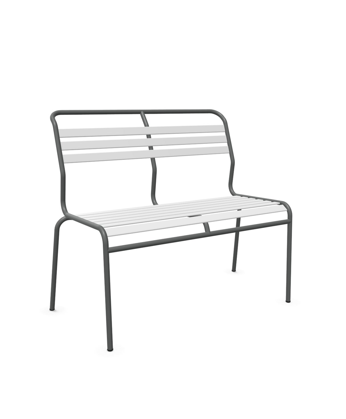 Schaffner Säntis Banc à lattes 2 places sans accoudoirs