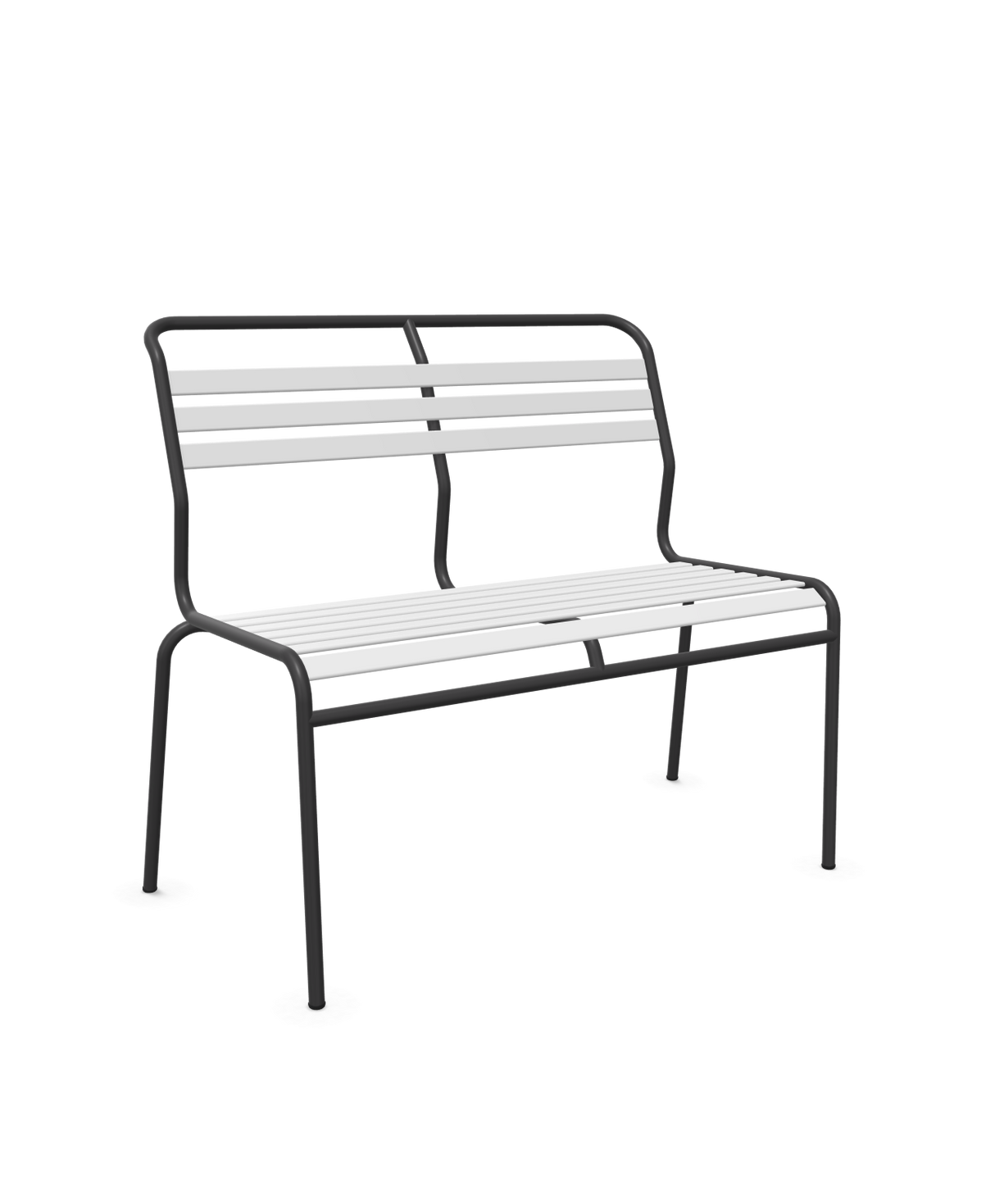 Schaffner Säntis Banc à lattes 2 places sans accoudoirs