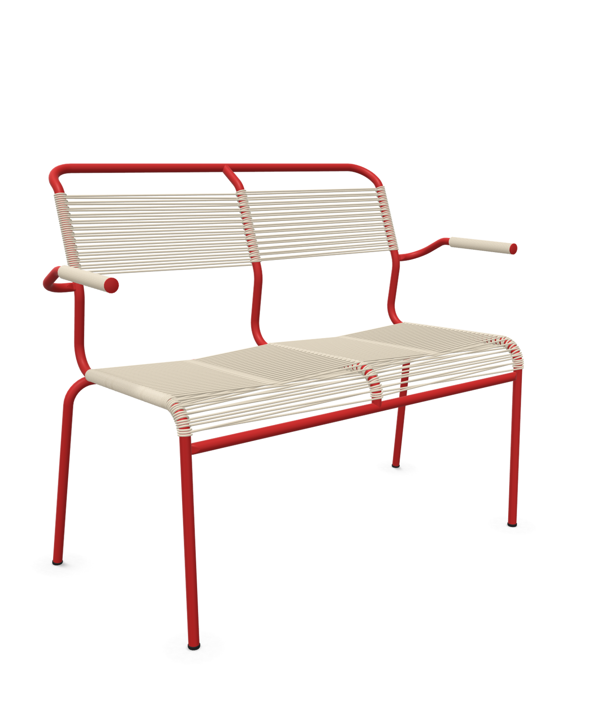 Schaffner Säntis Banc Spaghetti 2 places avec accoudoirs