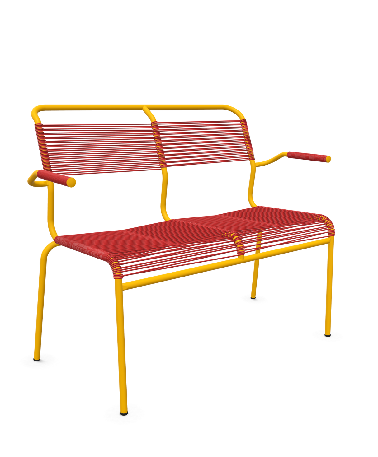 Schaffner Säntis Banc Spaghetti 2 places avec accoudoirs