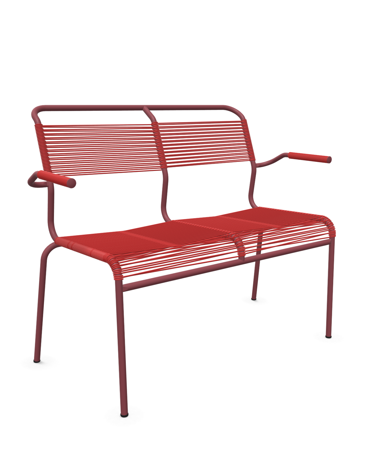 Schaffner Säntis Banc Spaghetti 2 places avec accoudoirs