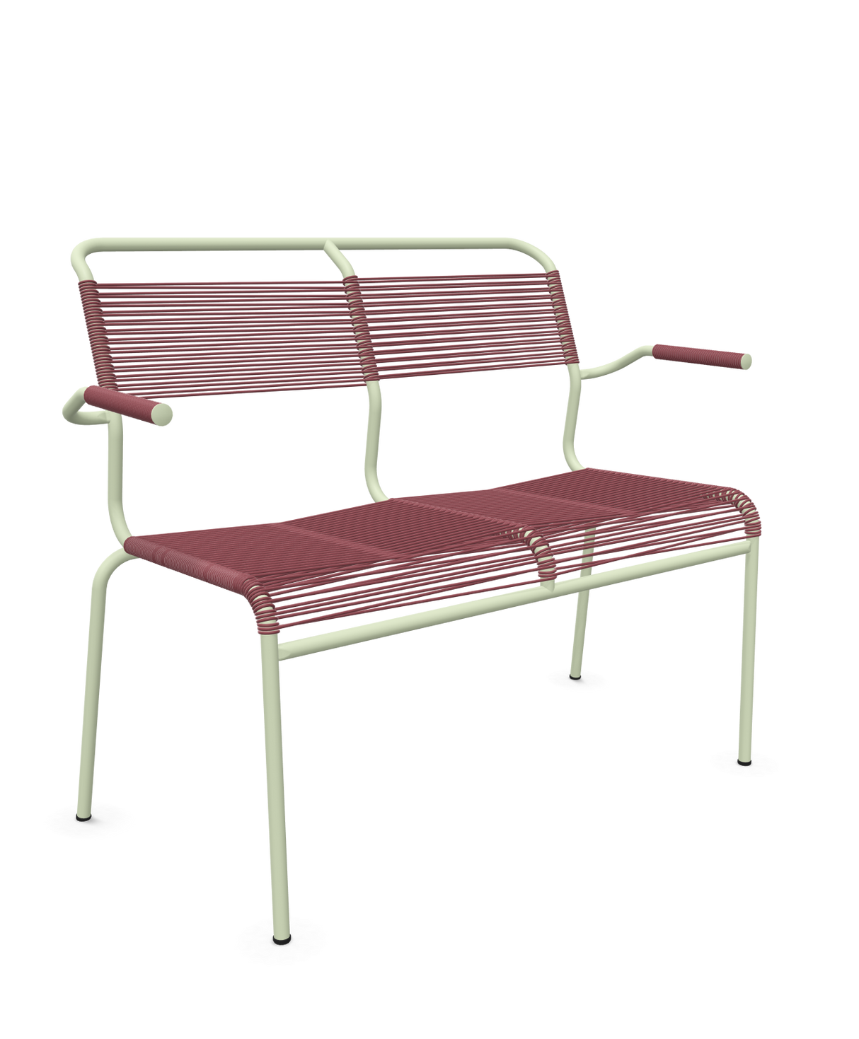Schaffner Säntis Banc Spaghetti 2 places avec accoudoirs