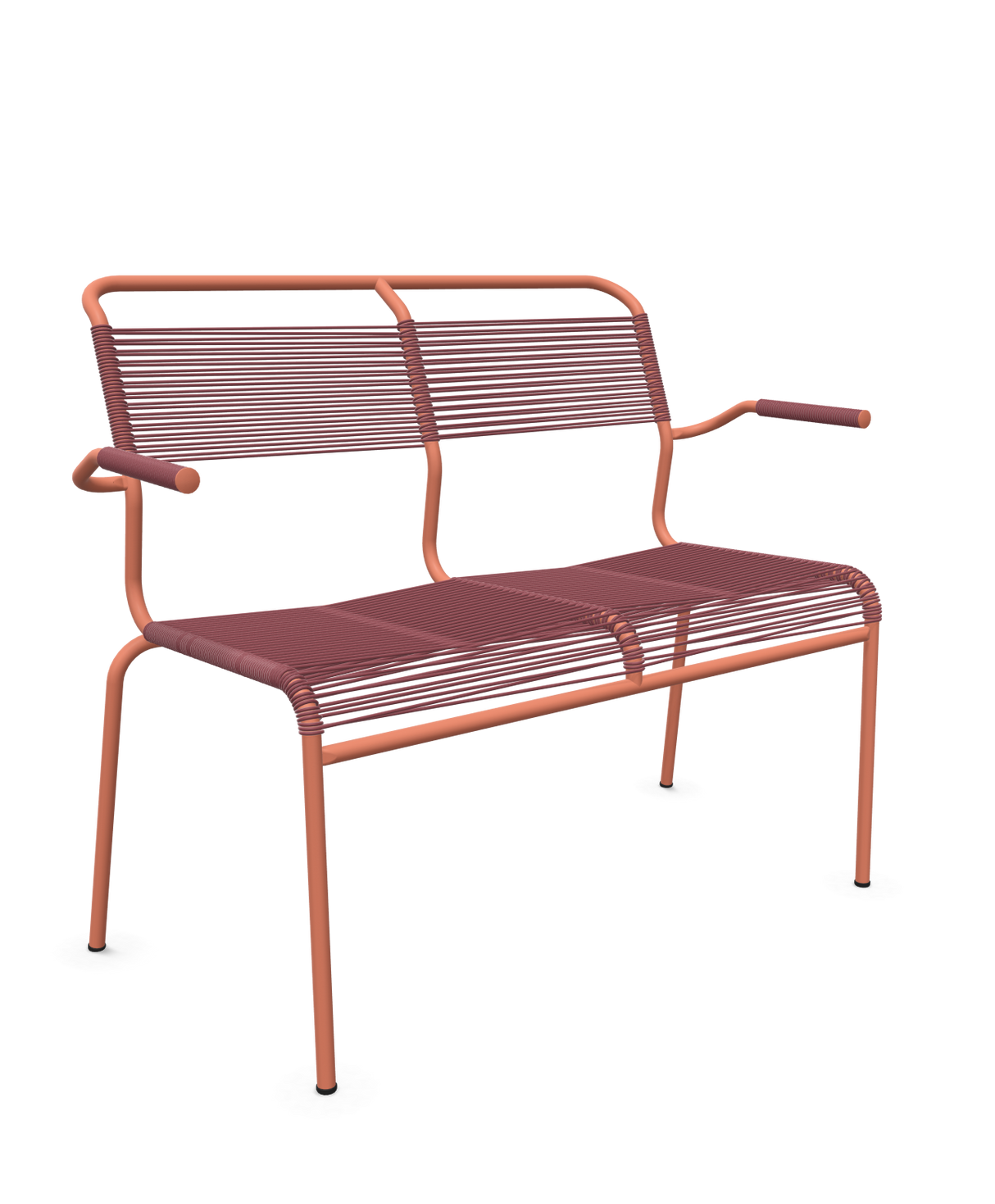 Schaffner Säntis Banc Spaghetti 2 places avec accoudoirs