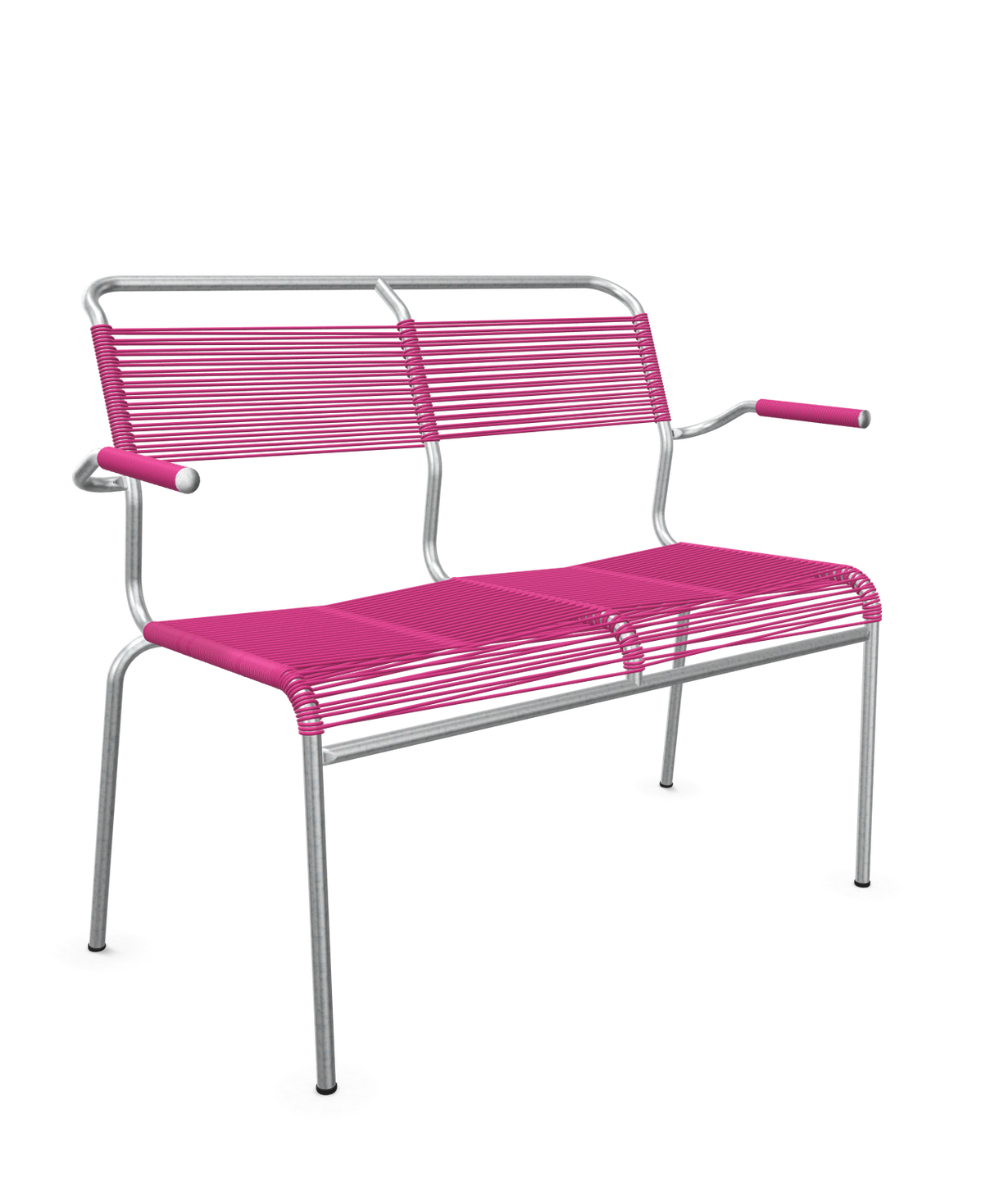 Schaffner Säntis Banc Spaghetti 2 places avec accoudoirs