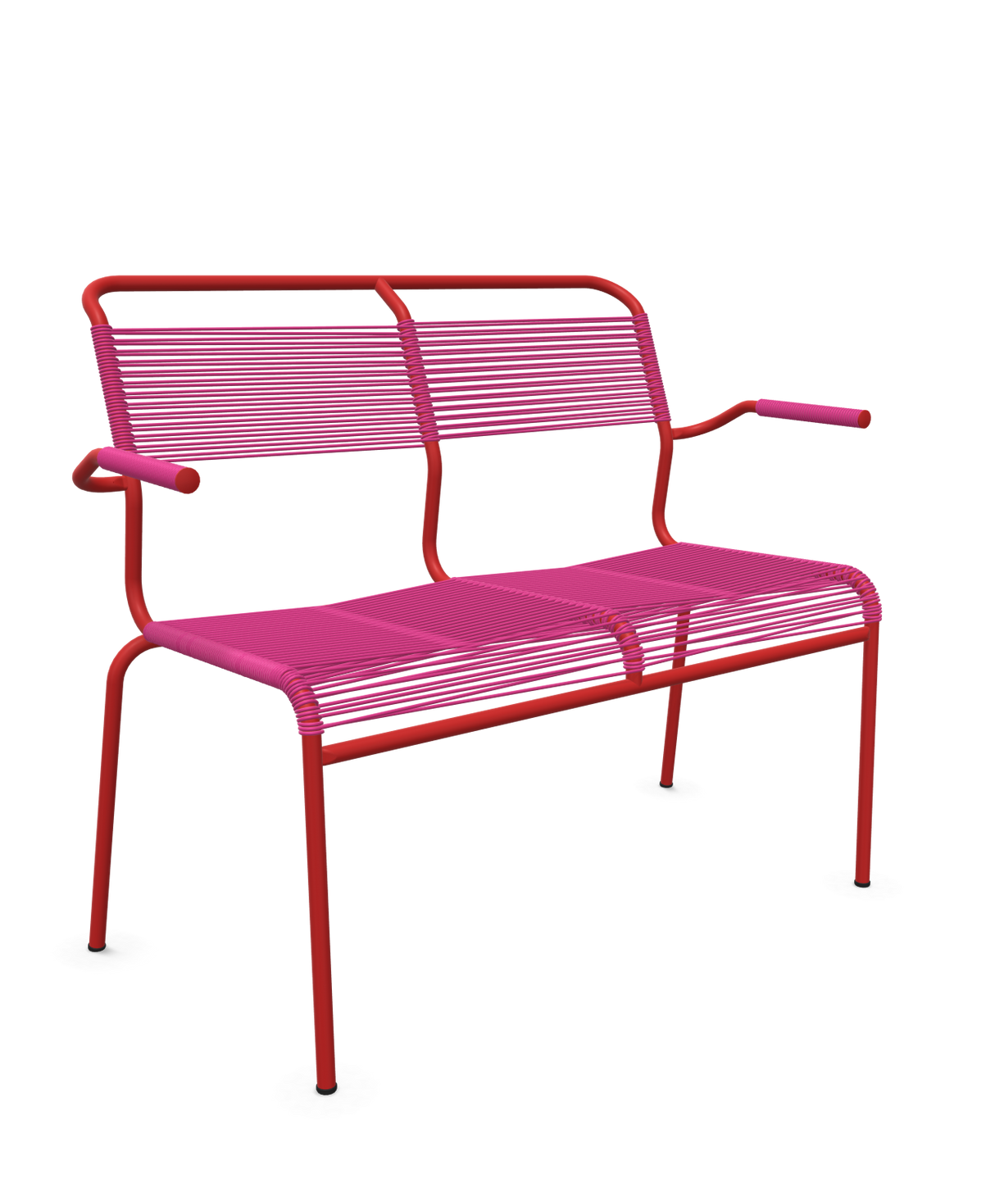 Schaffner Säntis Banc Spaghetti 2 places avec accoudoirs