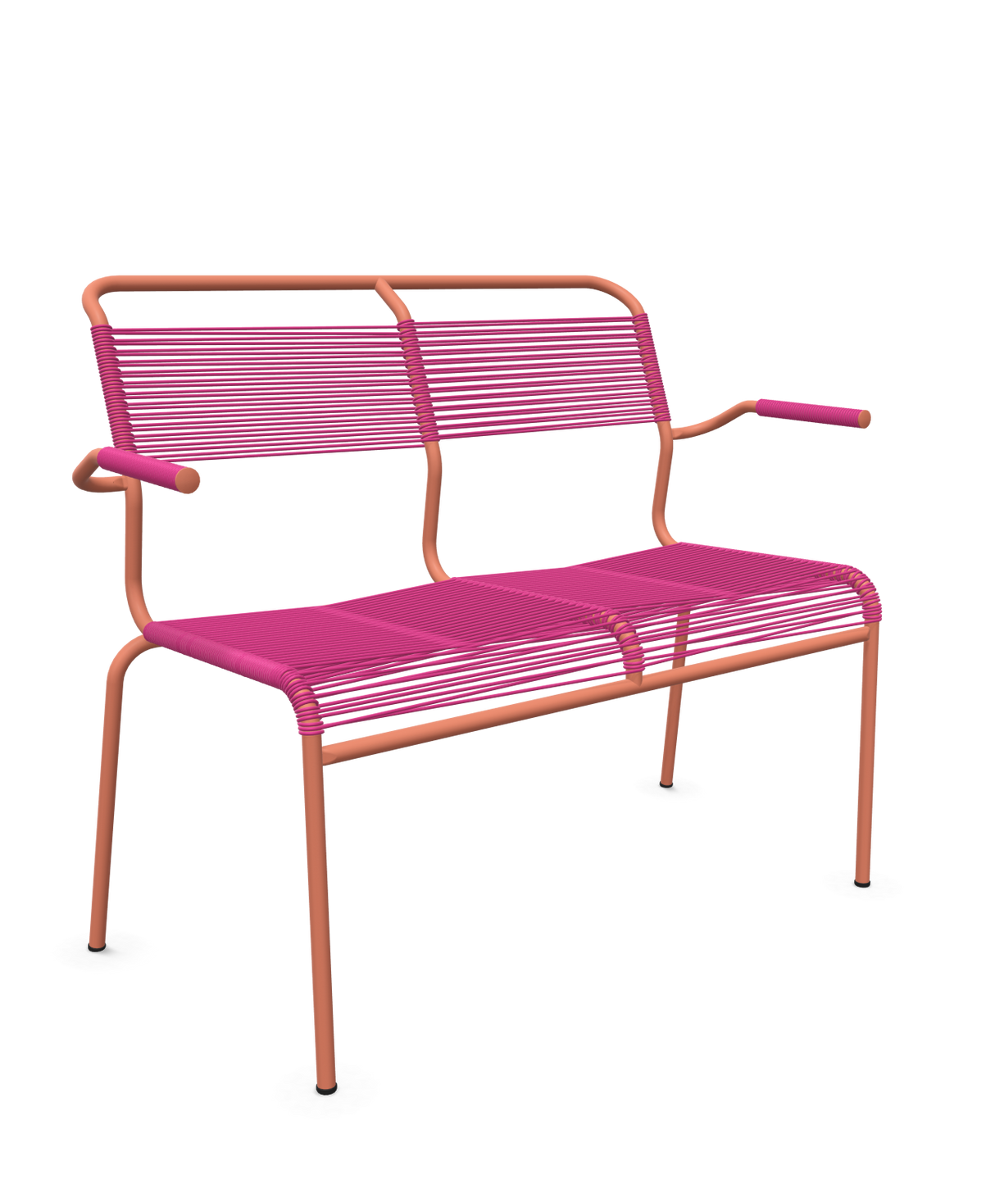 Schaffner Säntis Banc Spaghetti 2 places avec accoudoirs