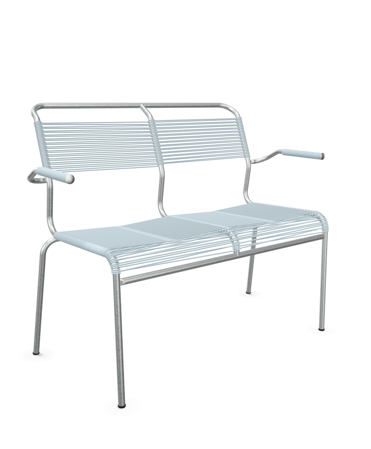 Schaffner Säntis Banc Spaghetti 2 places avec accoudoirs