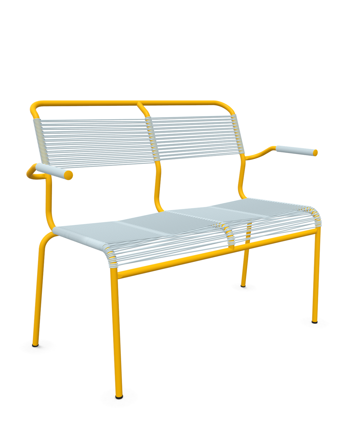 Schaffner Säntis Banc Spaghetti 2 places avec accoudoirs