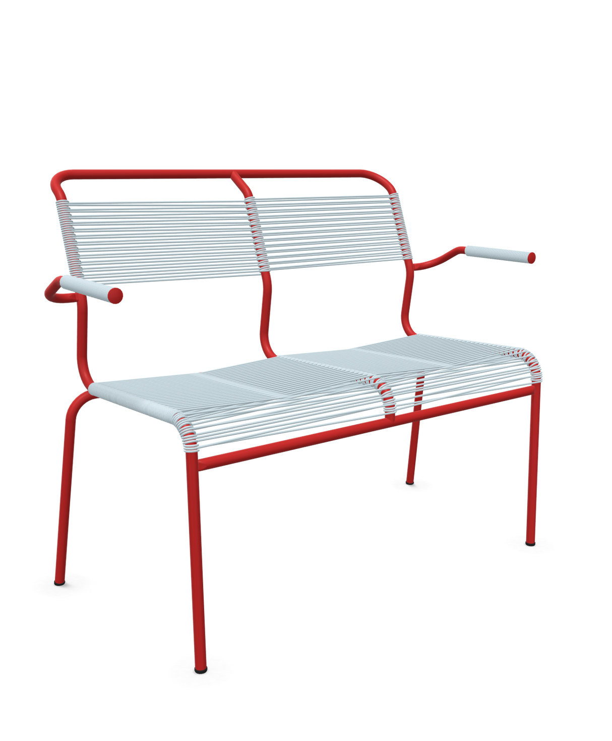 Schaffner Säntis Banc Spaghetti 2 places avec accoudoirs
