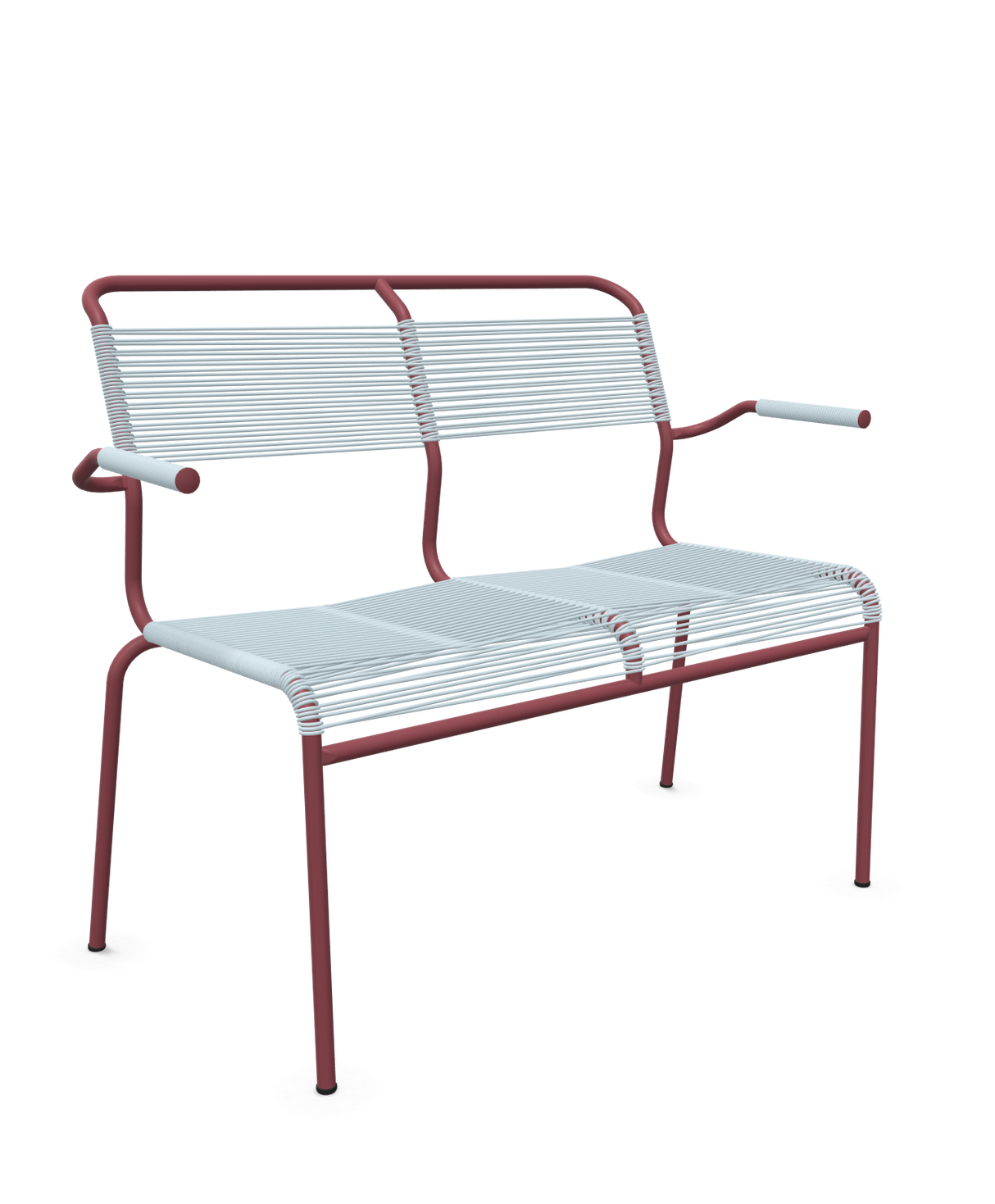 Schaffner Säntis Banc Spaghetti 2 places avec accoudoirs