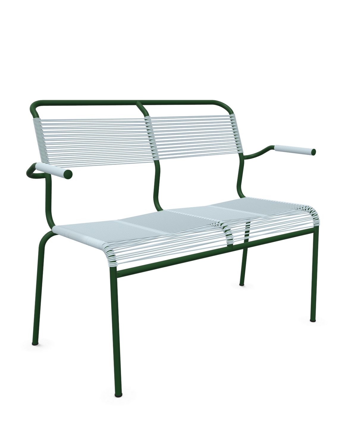 Schaffner Säntis Banc Spaghetti 2 places avec accoudoirs