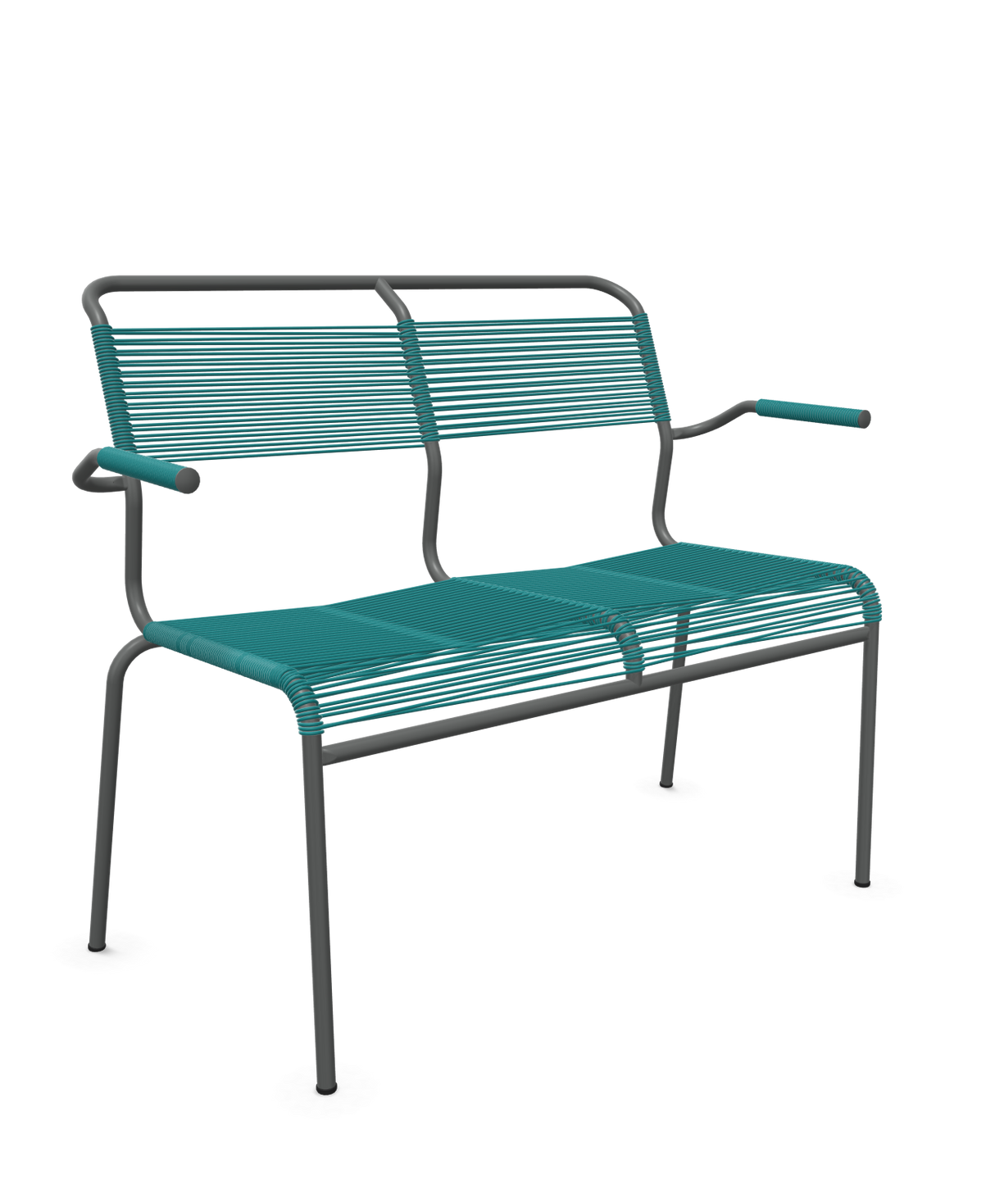 Schaffner Säntis Banc Spaghetti 2 places avec accoudoirs