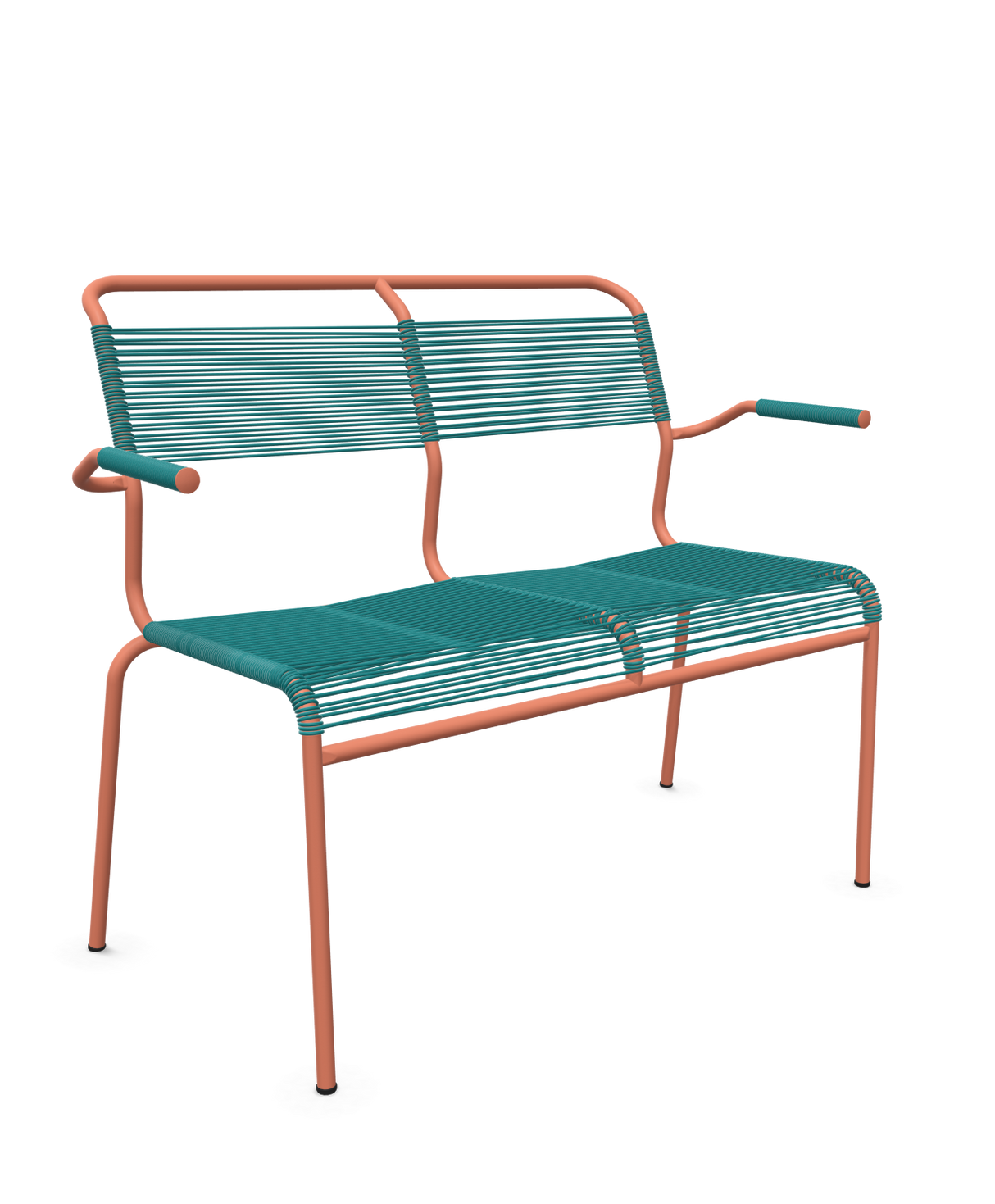 Schaffner Säntis Banc Spaghetti 2 places avec accoudoirs