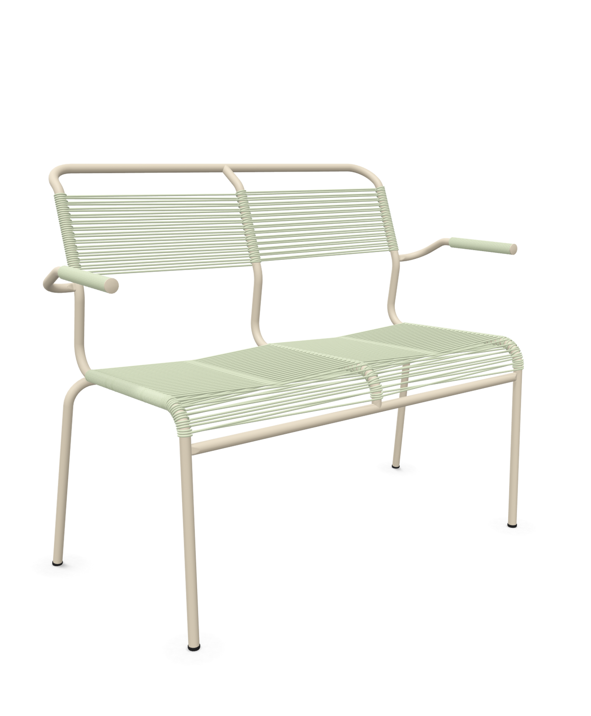 Schaffner Säntis Banc Spaghetti 2 places avec accoudoirs