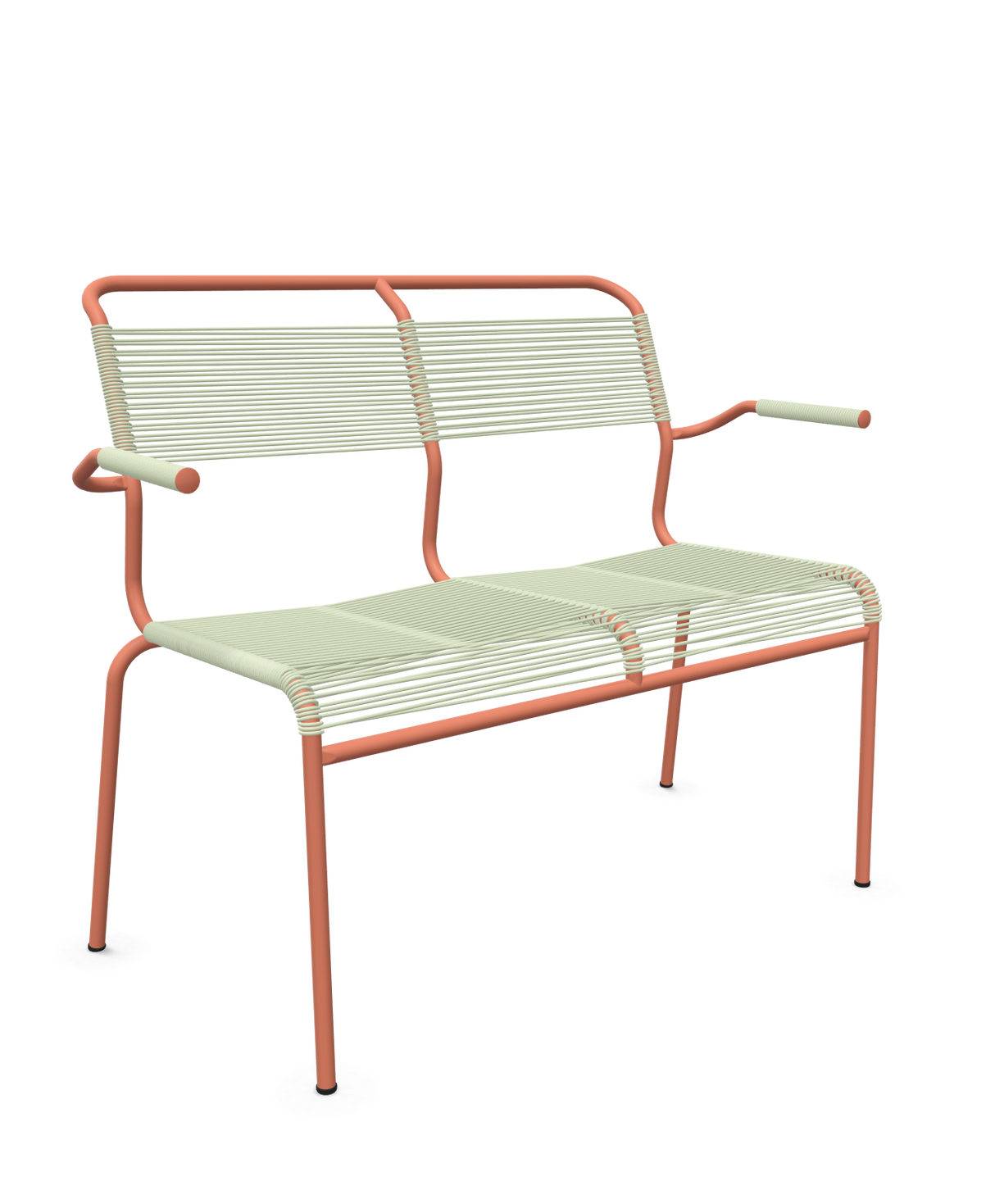 Schaffner Säntis Banc Spaghetti 2 places avec accoudoirs