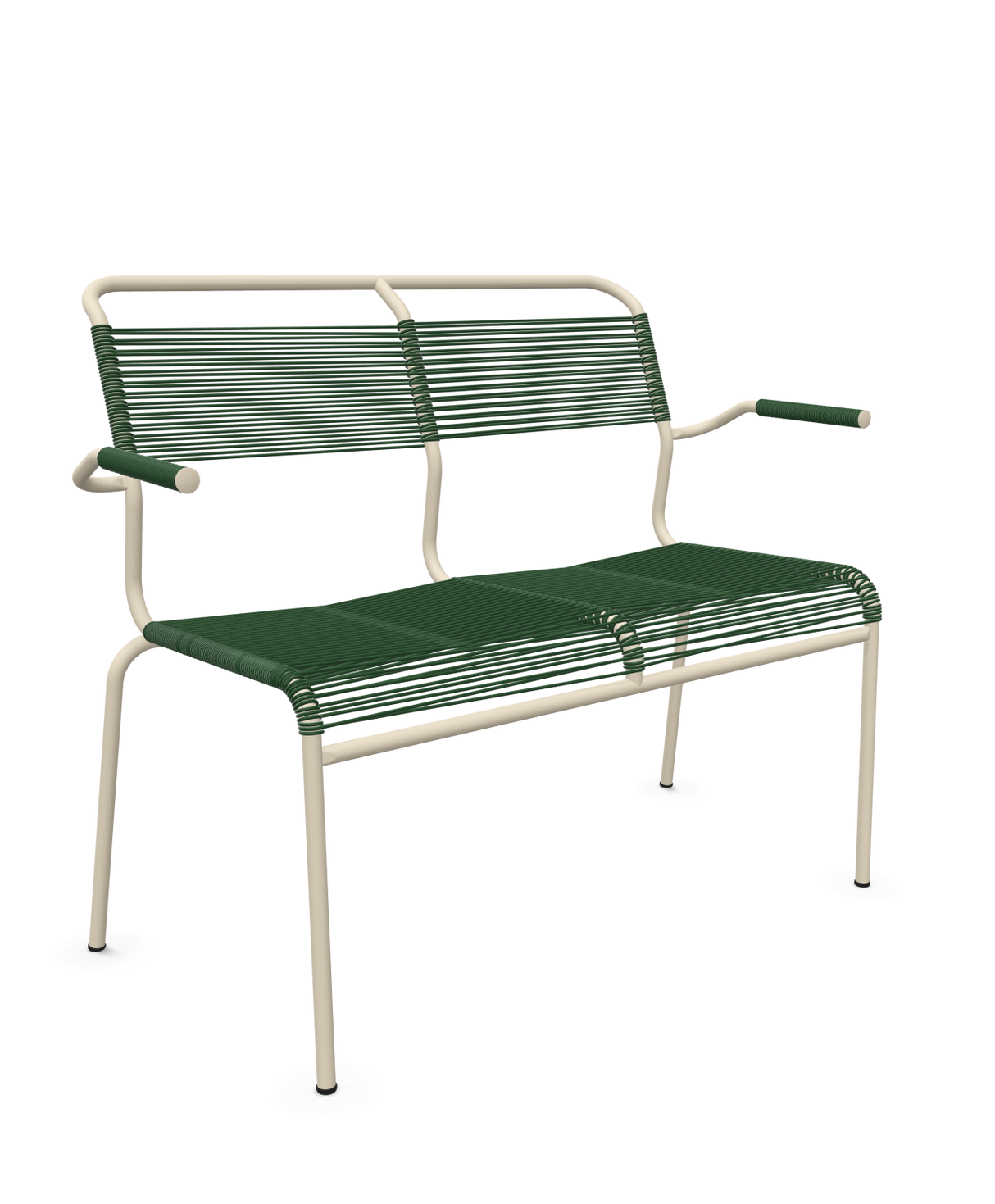 Schaffner Säntis Banc Spaghetti 2 places avec accoudoirs