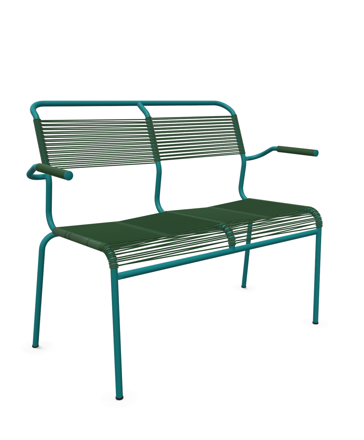 Schaffner Säntis Banc Spaghetti 2 places avec accoudoirs