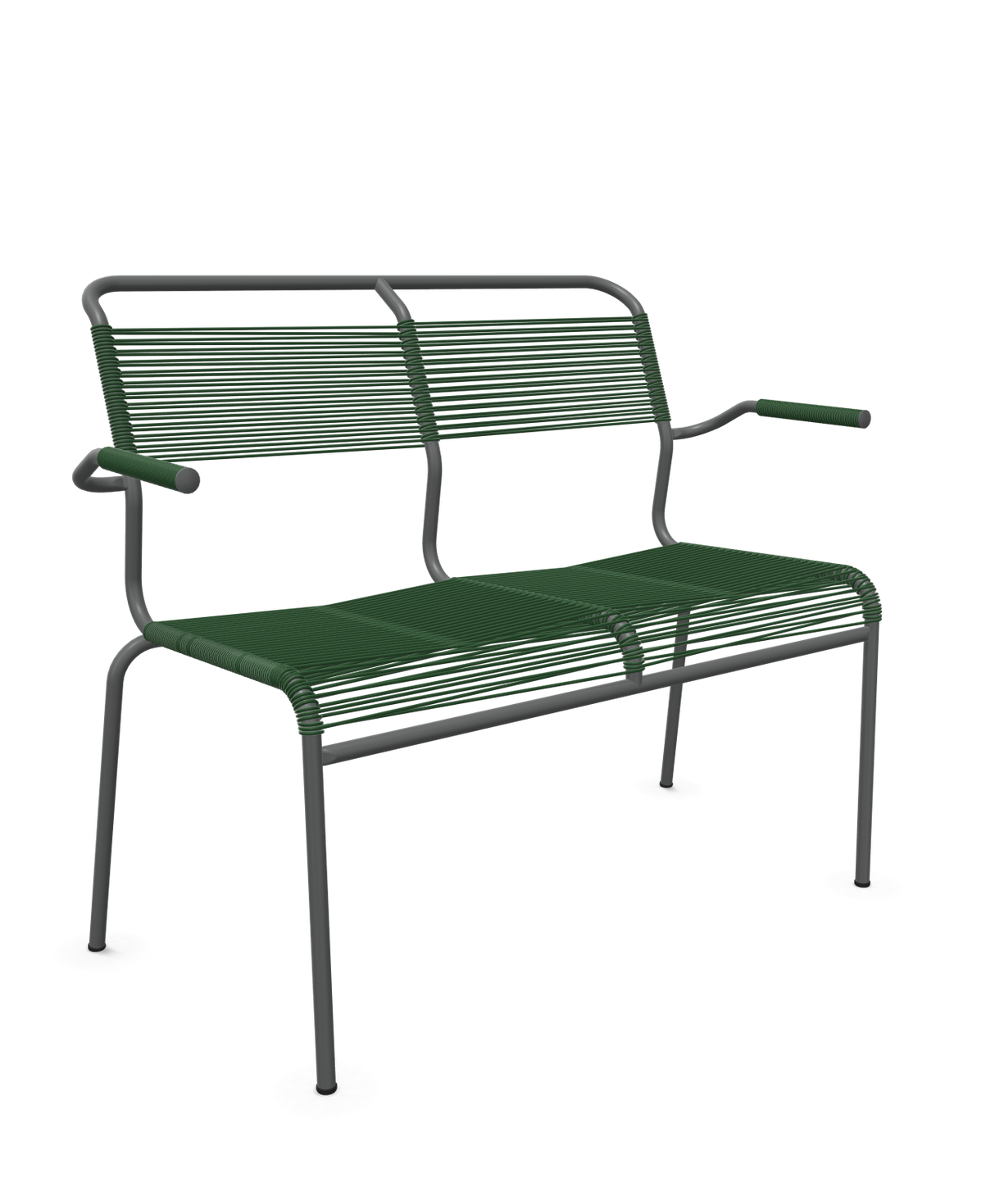 Schaffner Säntis Banc Spaghetti 2 places avec accoudoirs