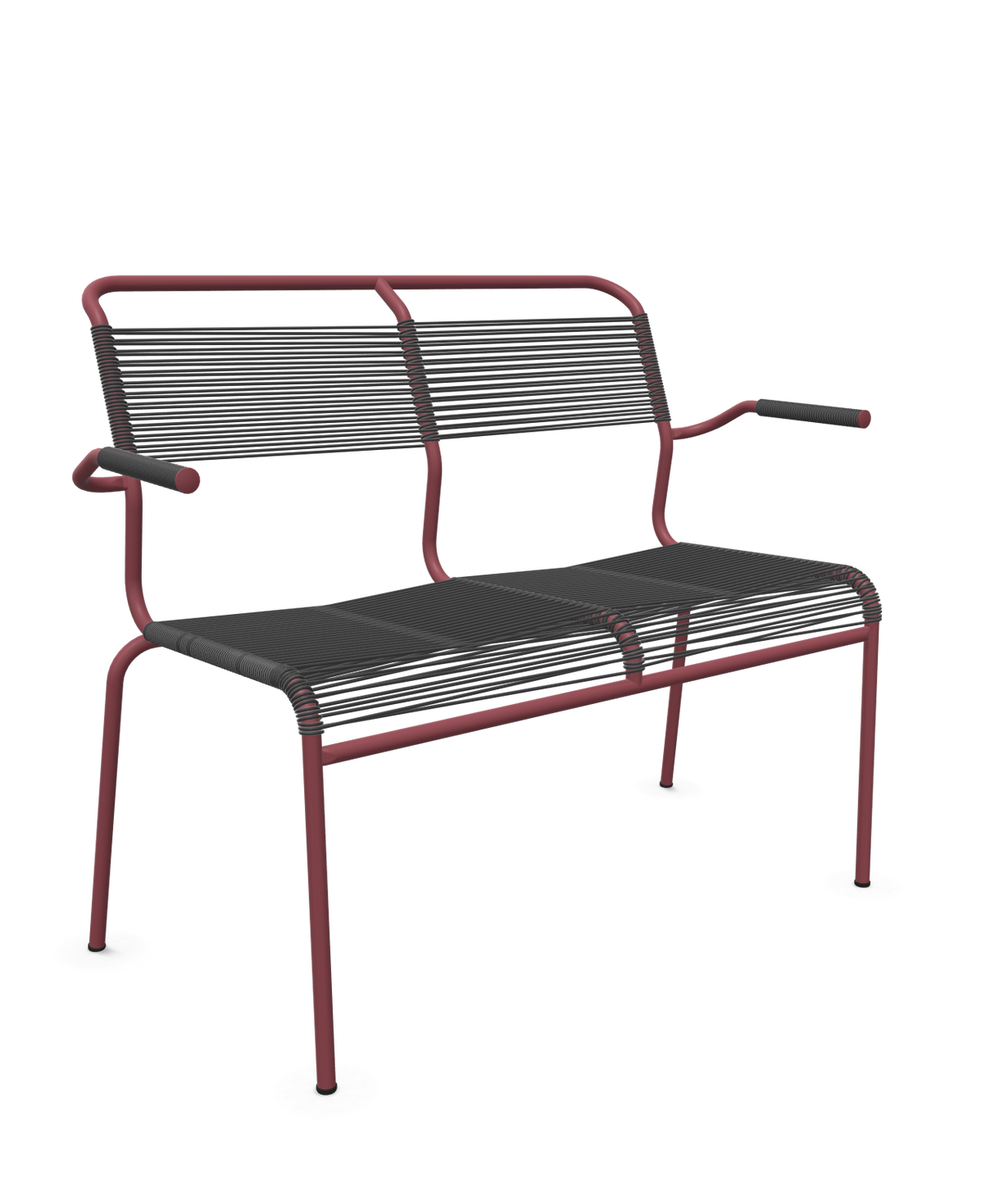 Schaffner Säntis Banc Spaghetti 2 places avec accoudoirs