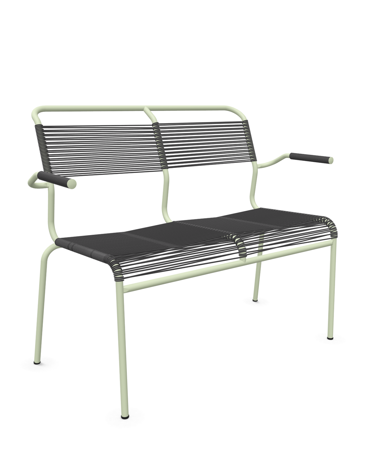 Schaffner Säntis Banc Spaghetti 2 places avec accoudoirs