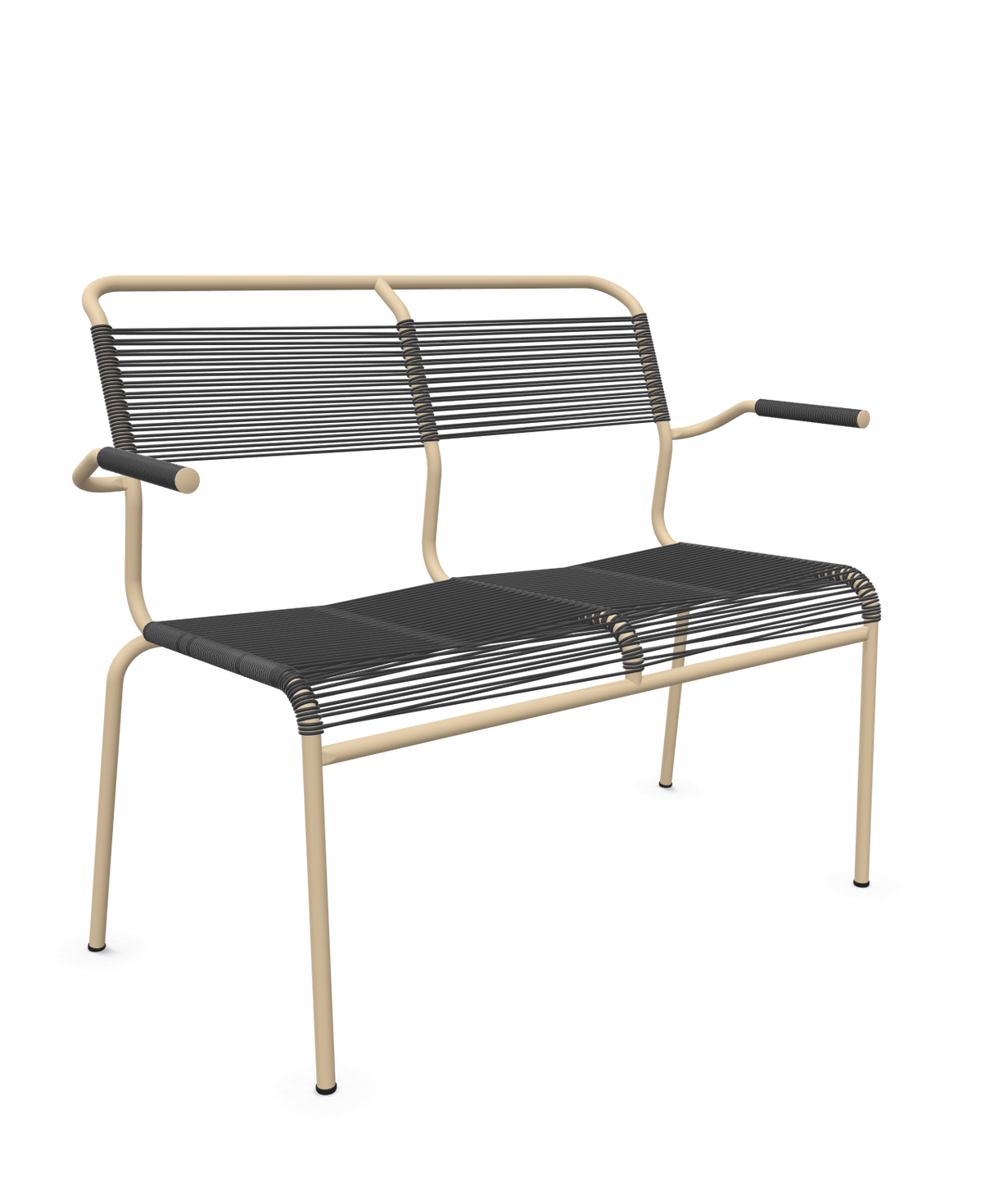 Schaffner Säntis Banc Spaghetti 2 places avec accoudoirs