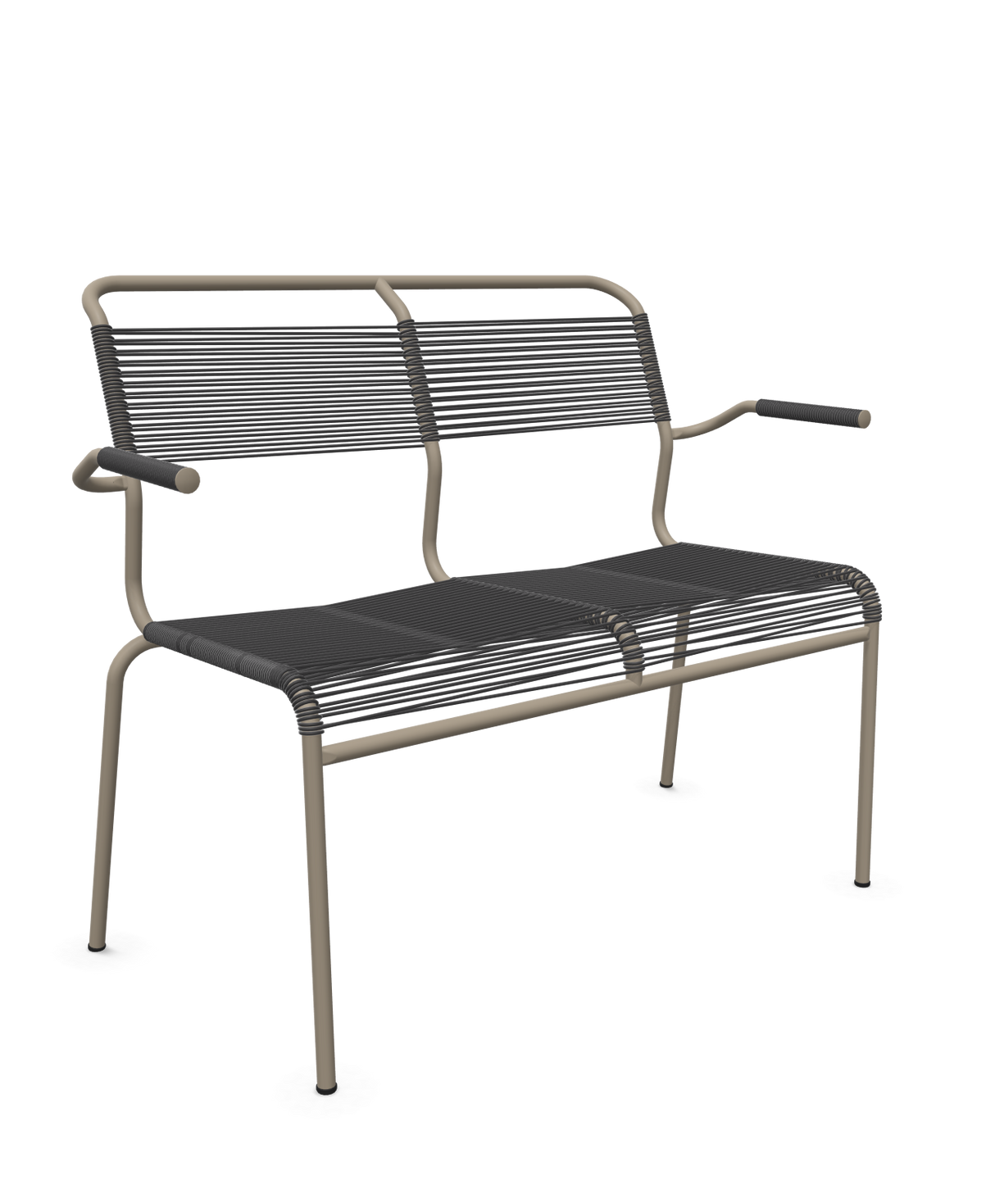 Schaffner Säntis Banc Spaghetti 2 places avec accoudoirs