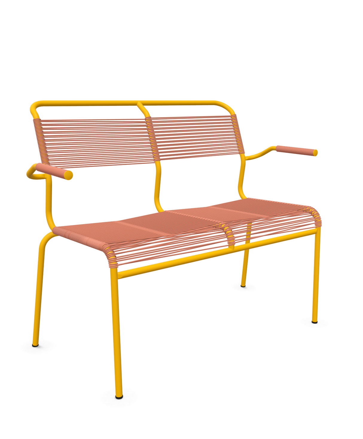 Schaffner Säntis Banc Spaghetti 2 places avec accoudoirs