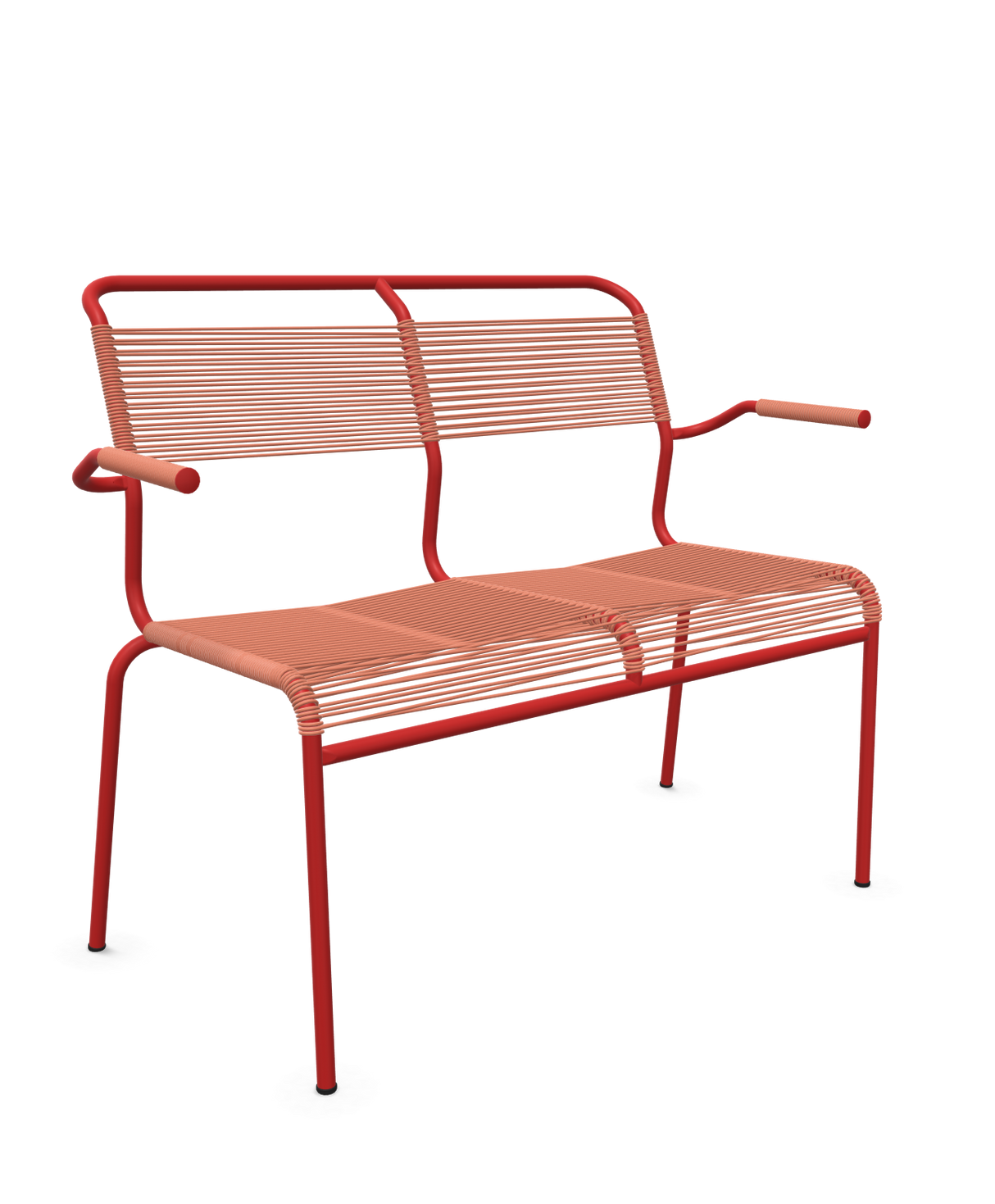 Schaffner Säntis Banc Spaghetti 2 places avec accoudoirs