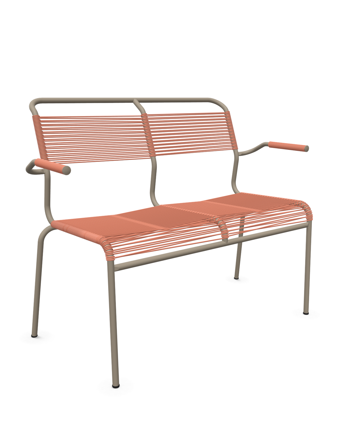Schaffner Säntis Banc Spaghetti 2 places avec accoudoirs