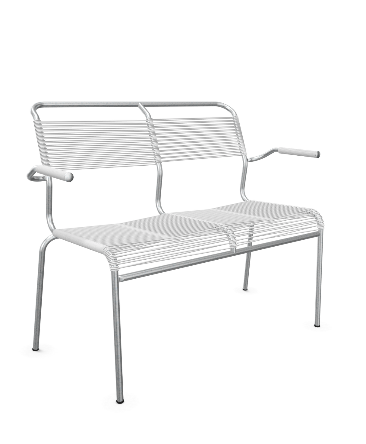 Schaffner Säntis Banc Spaghetti 2 places avec accoudoirs