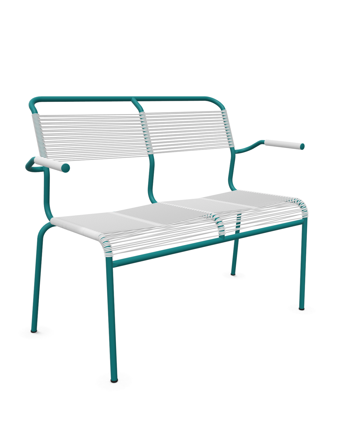 Schaffner Säntis Banc Spaghetti 2 places avec accoudoirs