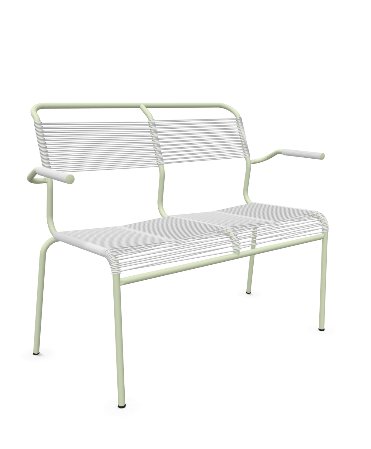 Schaffner Säntis Banc Spaghetti 2 places avec accoudoirs