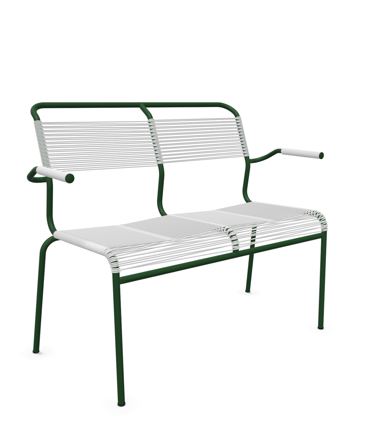 Schaffner Säntis Banc Spaghetti 2 places avec accoudoirs