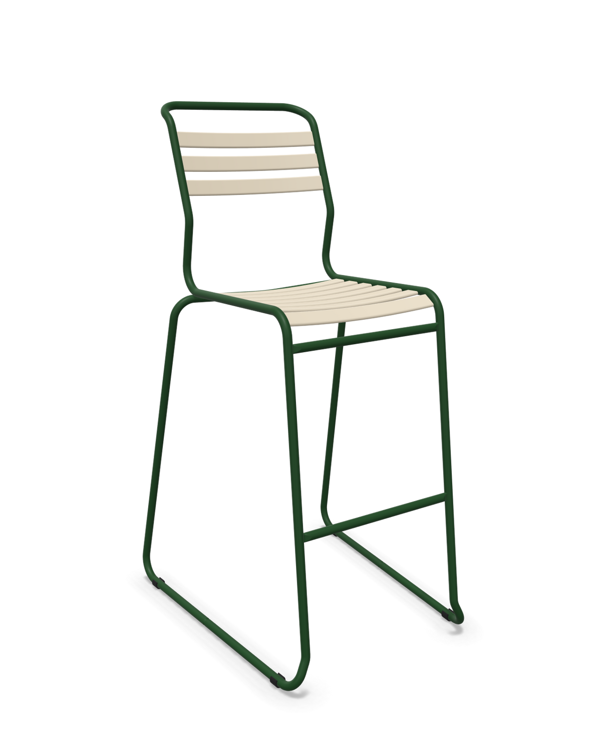 Schaffner Säntis Hocker Freischwinger mit Lattenrost