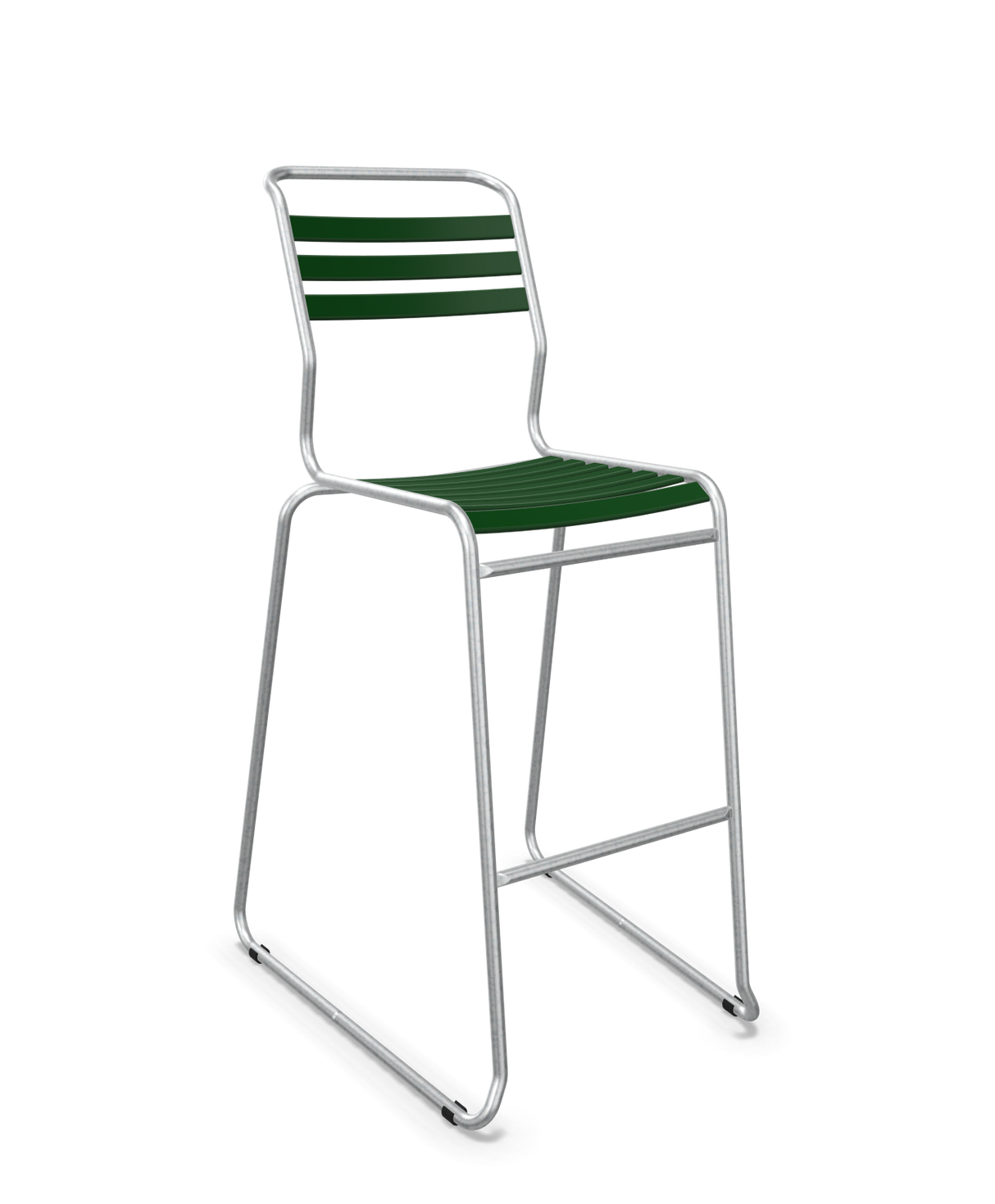 Schaffner Säntis Hocker Freischwinger mit Lattenrost