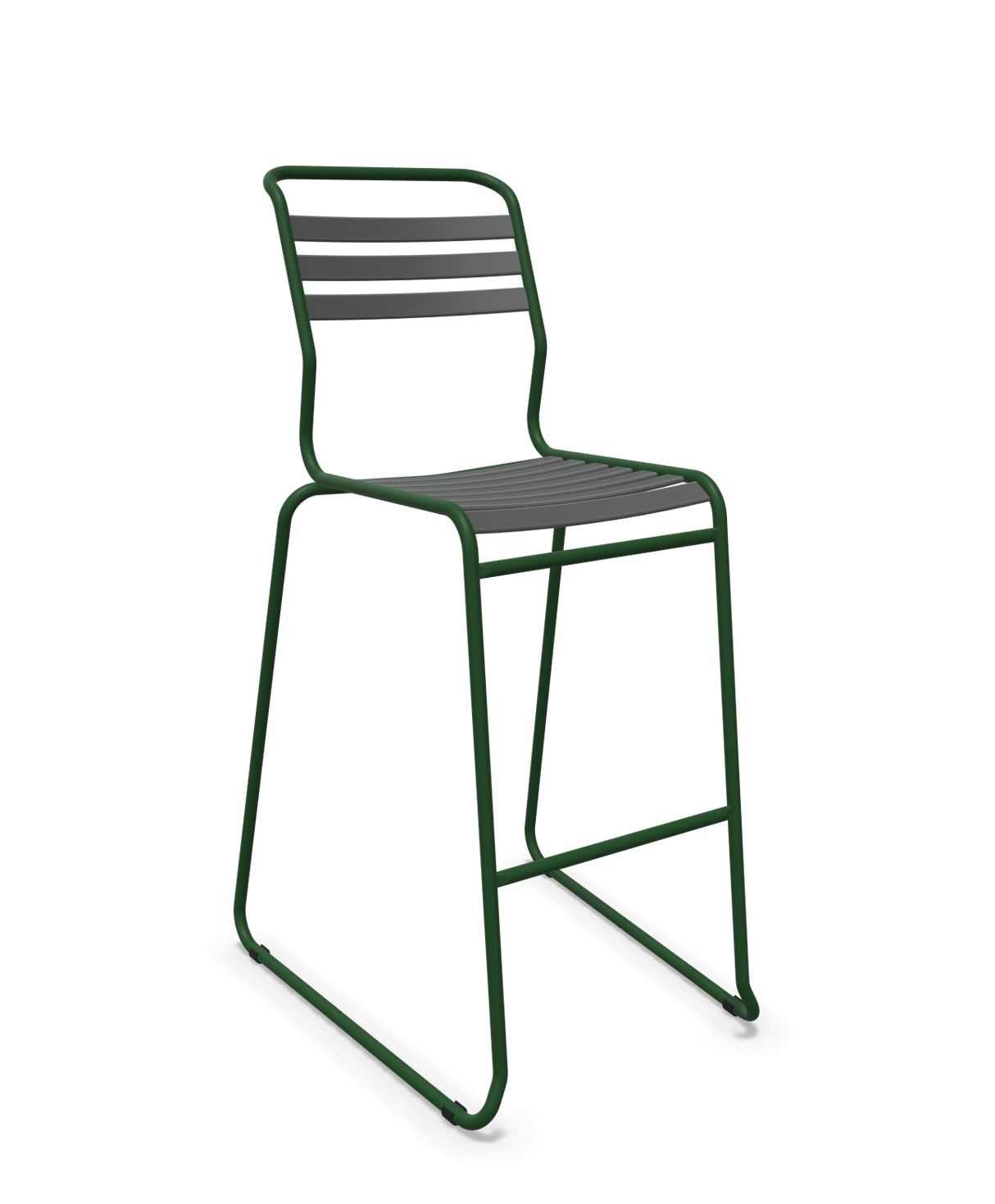 Schaffner Säntis Hocker Freischwinger mit Lattenrost