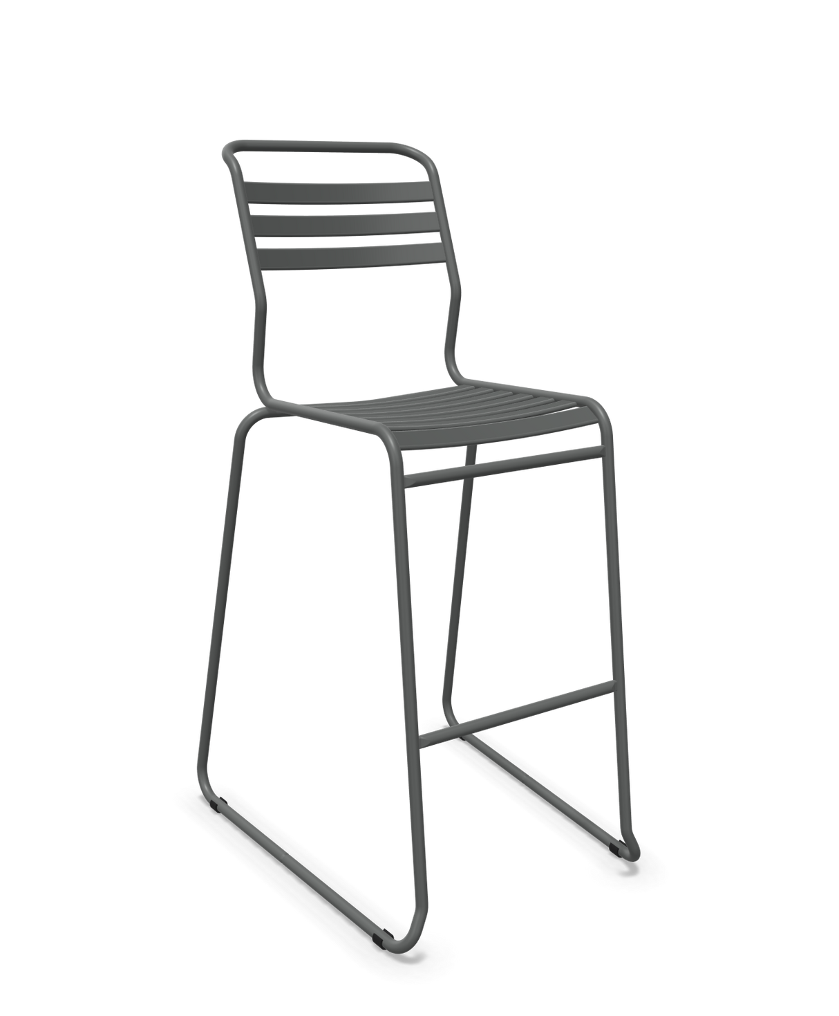 Schaffner Säntis Hocker Freischwinger mit Lattenrost