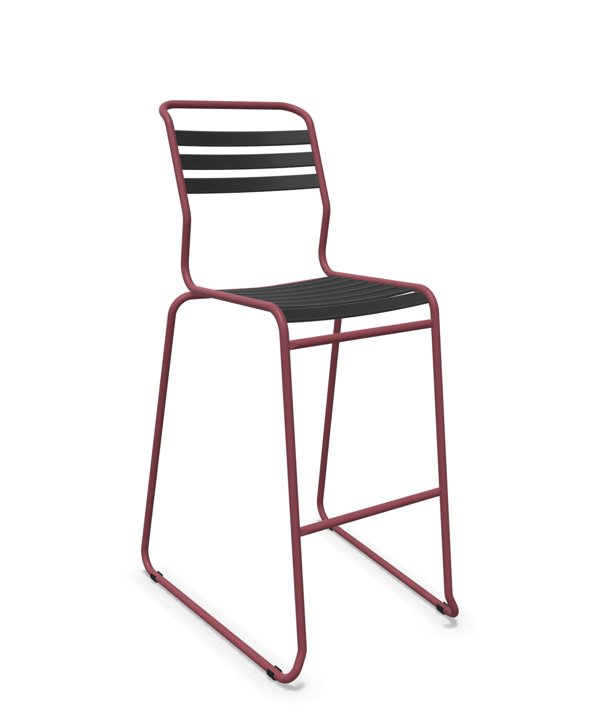 Schaffner Säntis Hocker Freischwinger mit Lattenrost