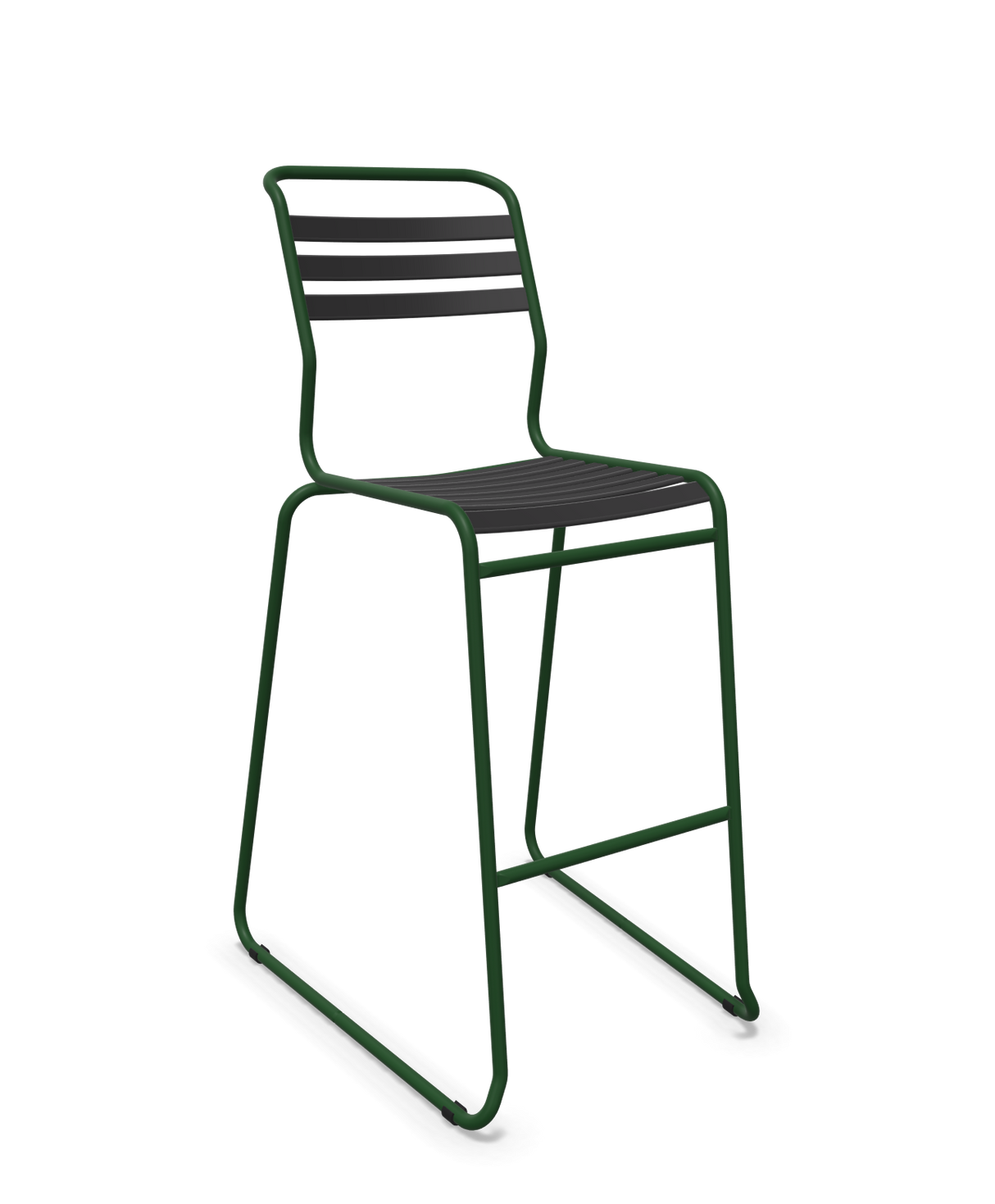 Schaffner Säntis Hocker Freischwinger mit Lattenrost
