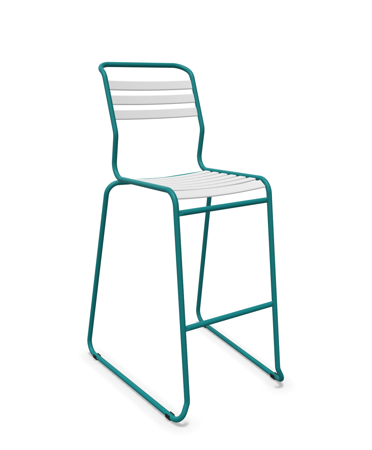 Schaffner Säntis Hocker Freischwinger mit Lattenrost