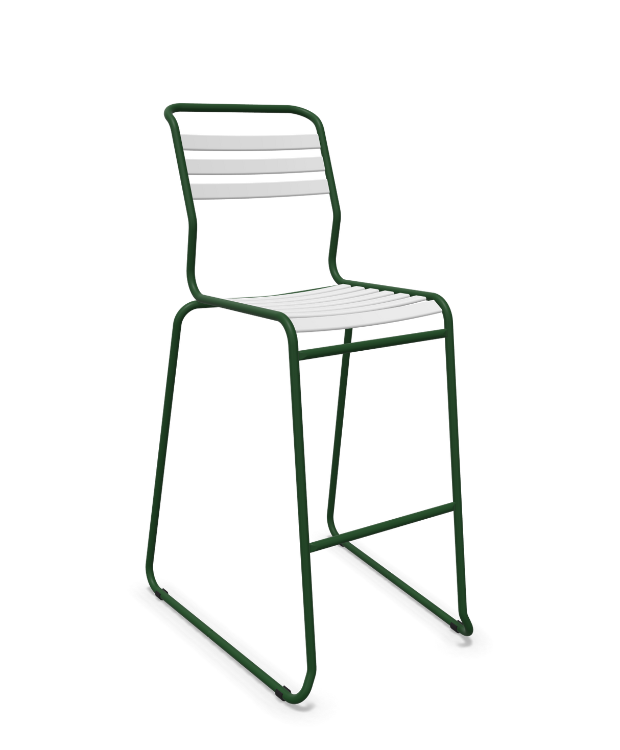 Schaffner Säntis Hocker Freischwinger mit Lattenrost