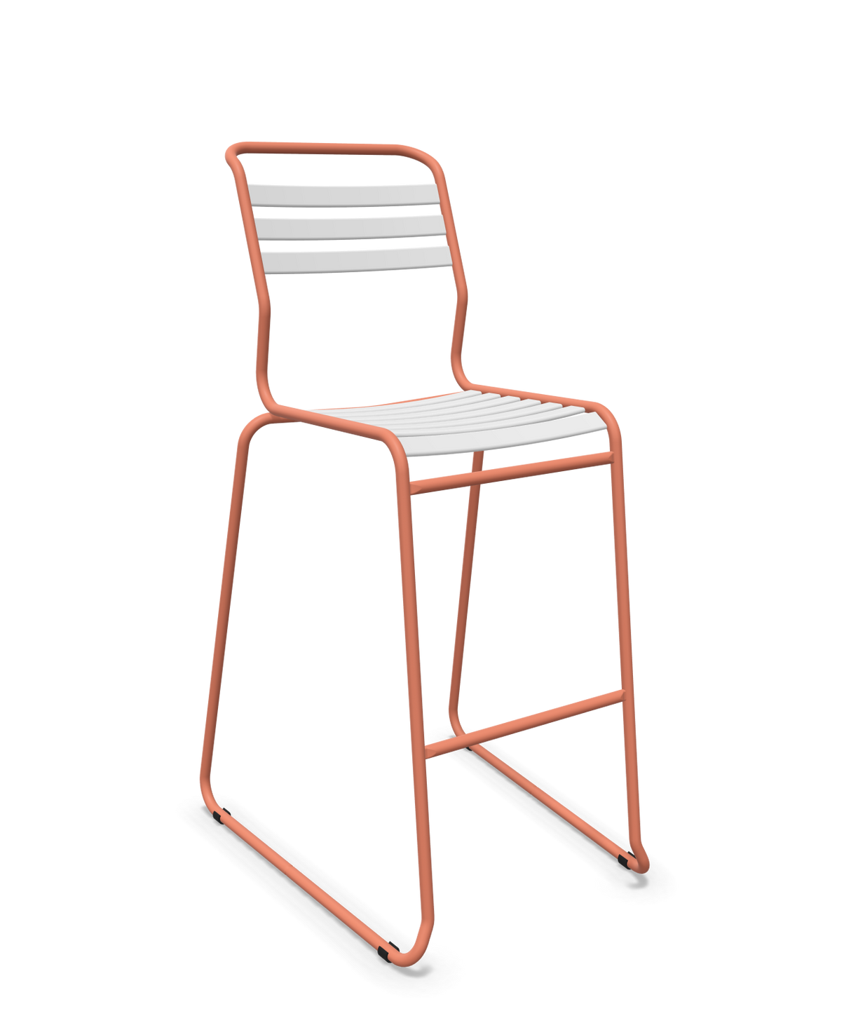 Schaffner Säntis Hocker Freischwinger mit Lattenrost