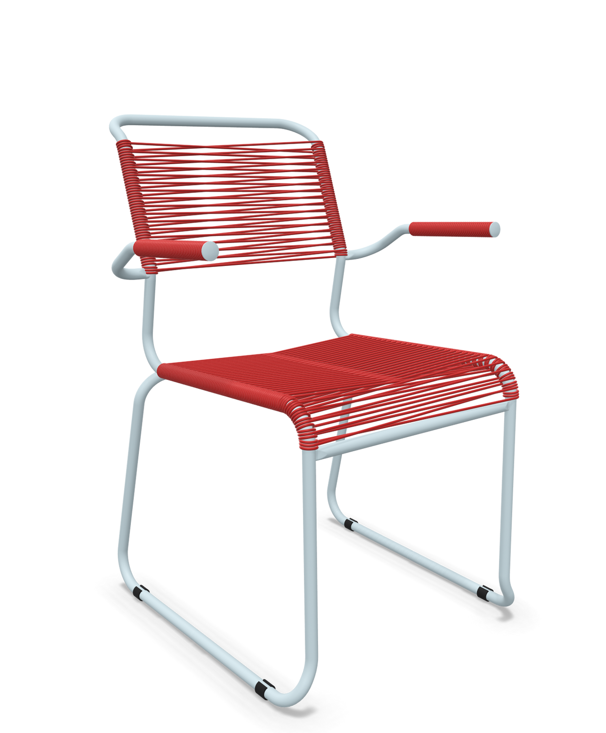 Schaffner Säntis Fauteuil repas Spaghetti pieds en luge