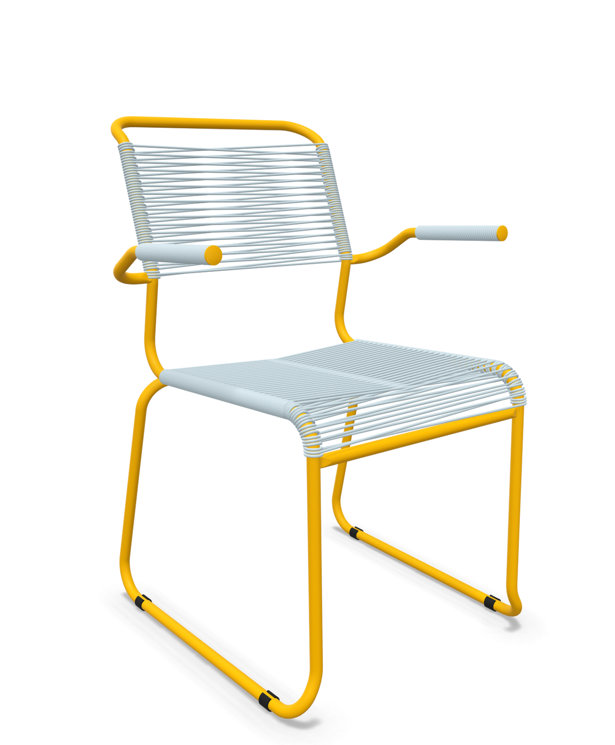 Schaffner Säntis Fauteuil repas Spaghetti pieds en luge