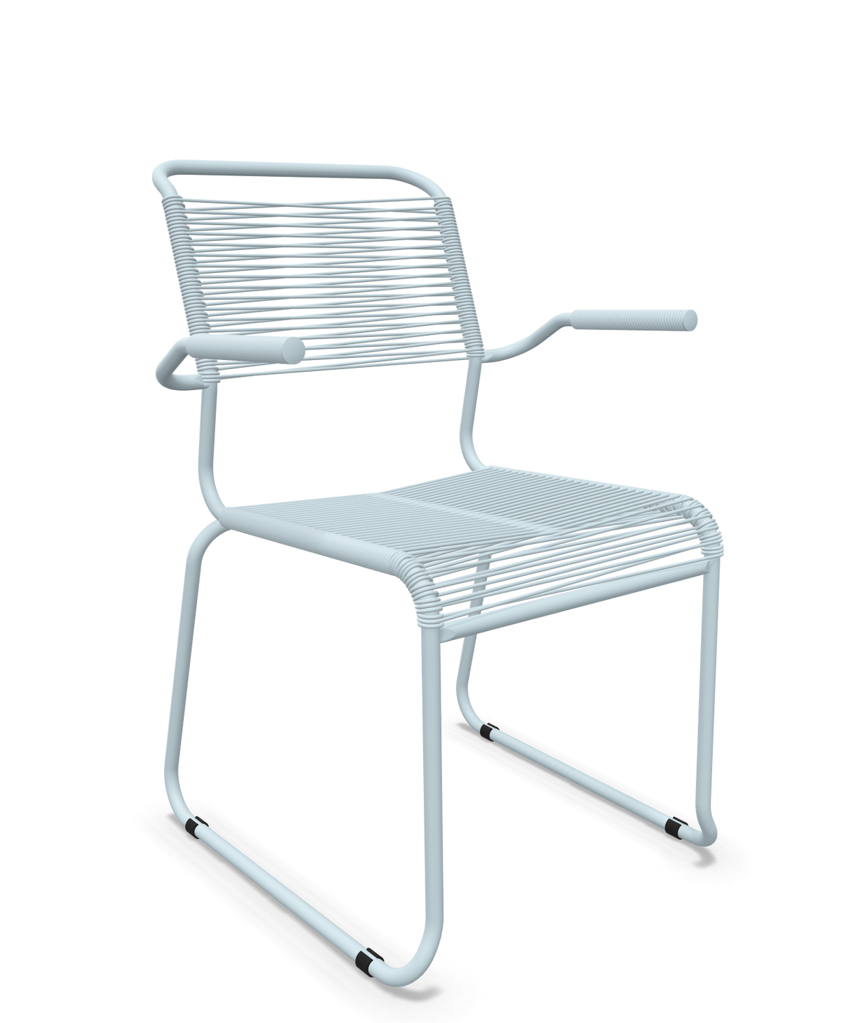 Schaffner Säntis Fauteuil repas Spaghetti pieds en luge