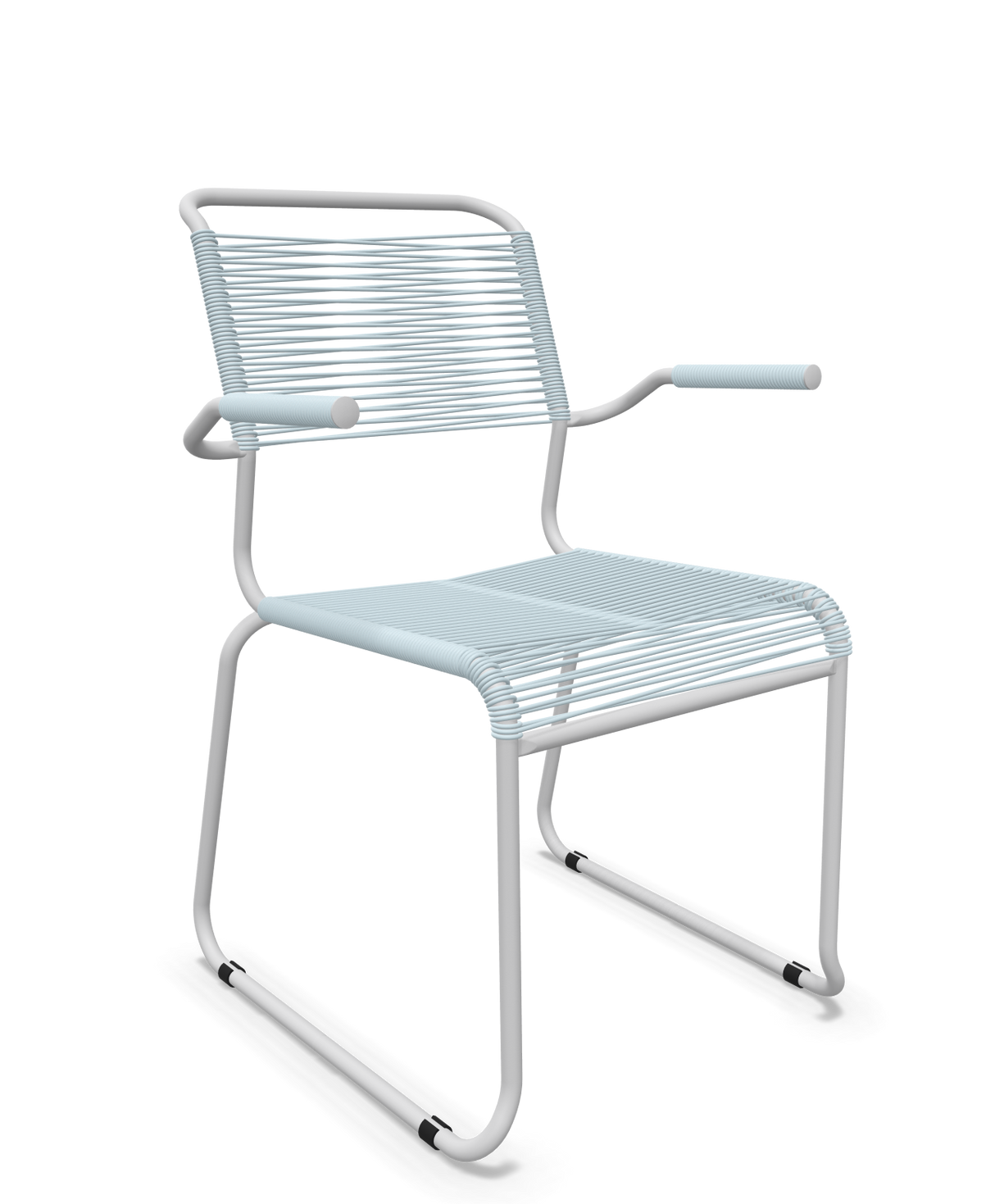 Schaffner Säntis Fauteuil repas Spaghetti pieds en luge