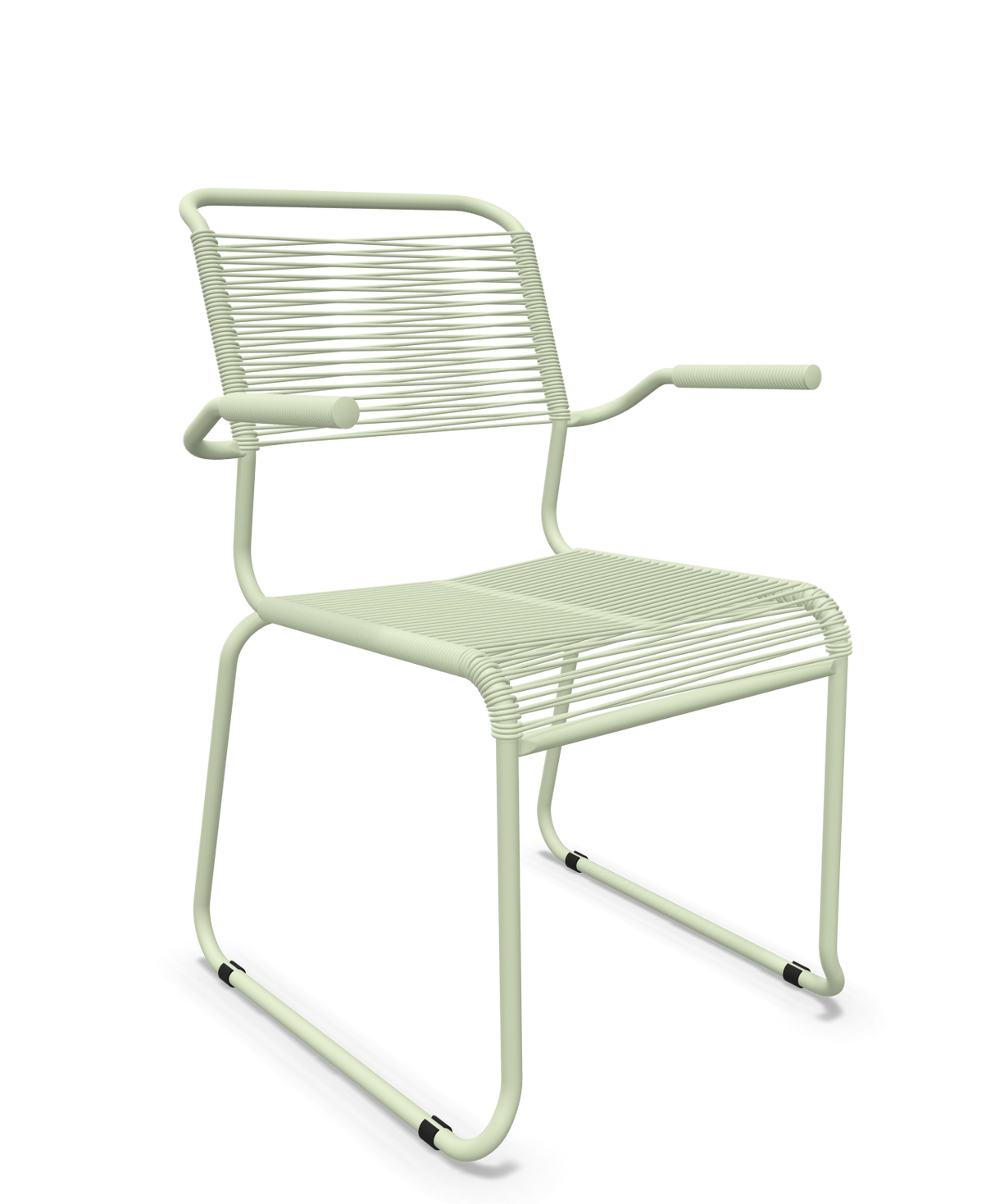 Schaffner Säntis Fauteuil repas Spaghetti pieds en luge