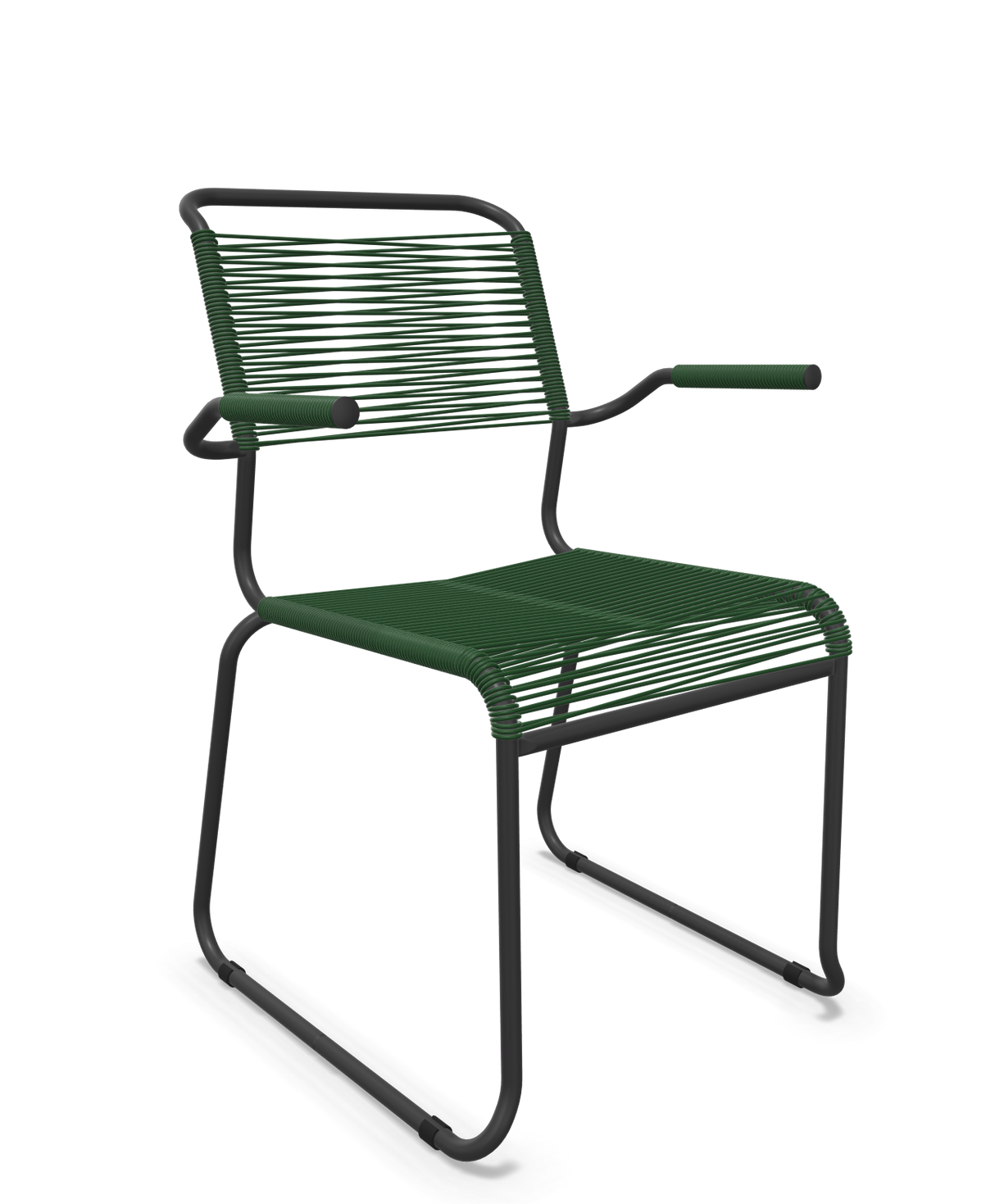Schaffner Säntis Fauteuil repas Spaghetti pieds en luge